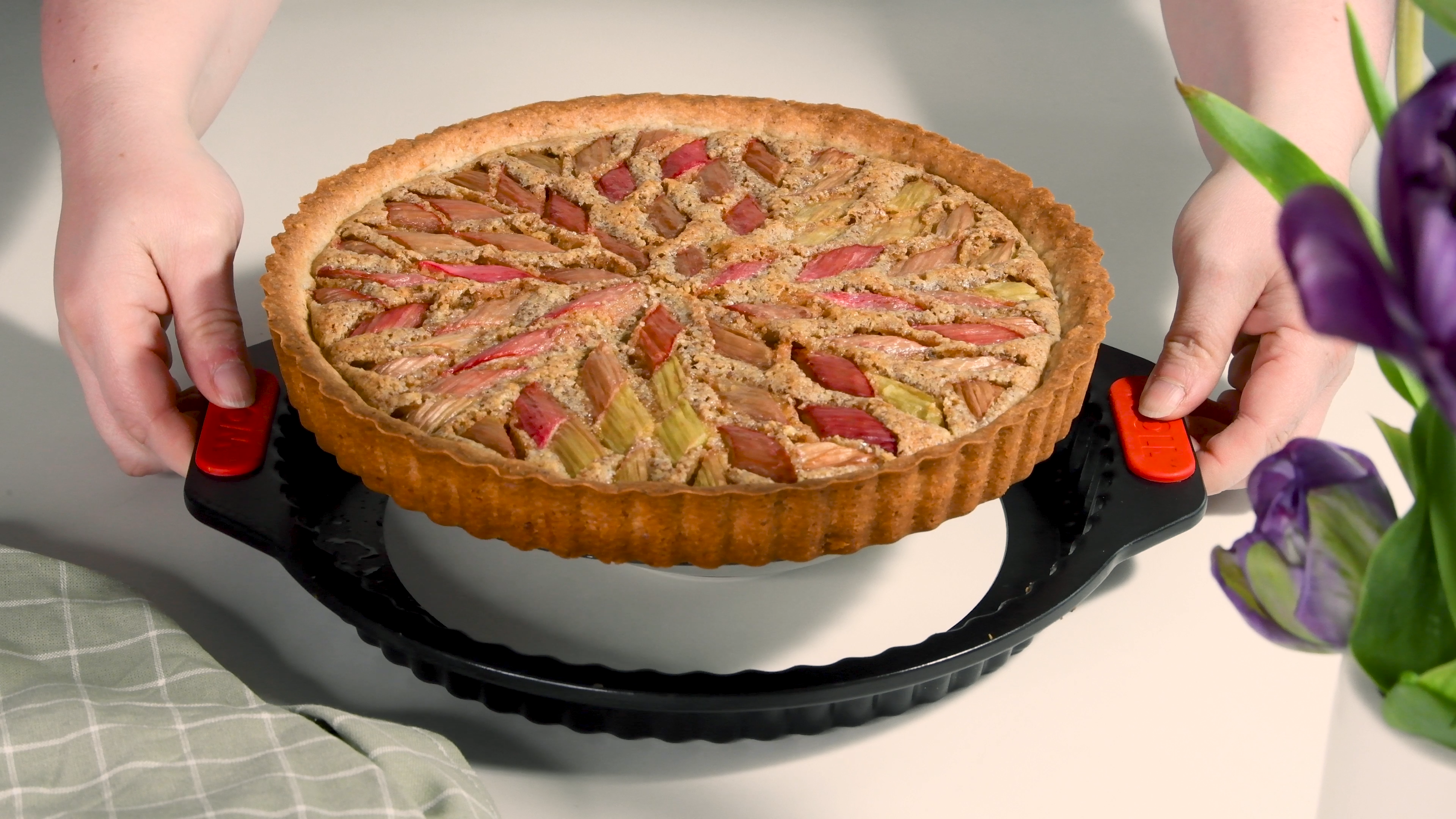 Let's bake! Quiche- und Tarteform mit Hebeboden