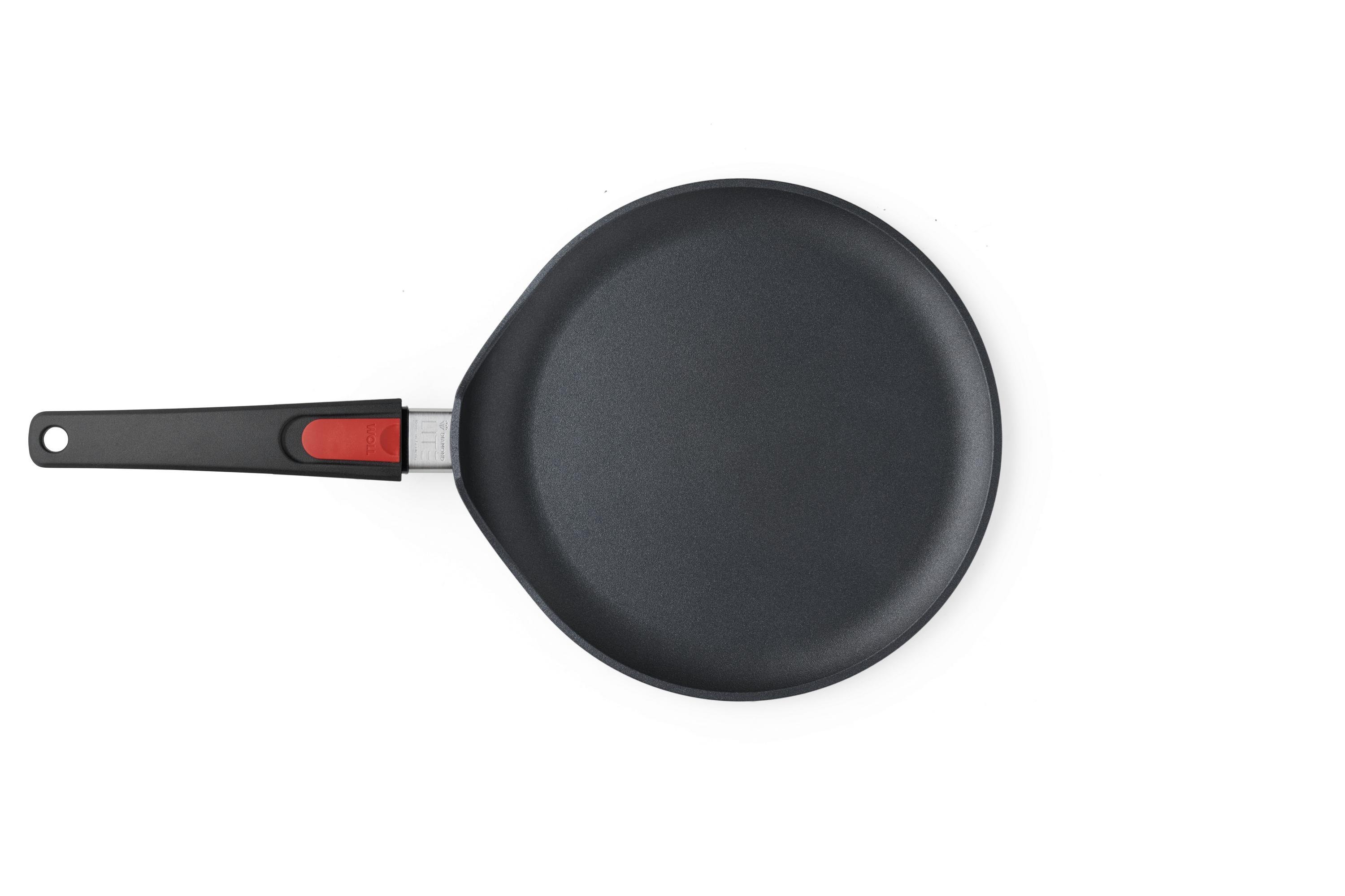 Diamond Lite Guss-Crêpepfanne Draufsicht | Stiel - Abnehmbar | Ceran, Gas, Elektro, Halogen | 26cm