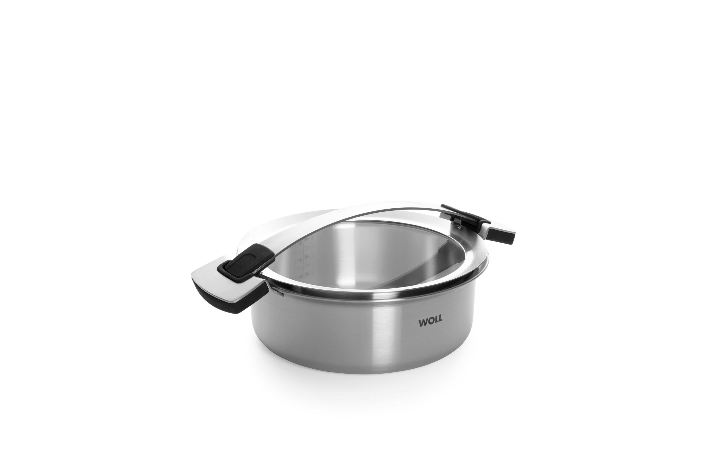 824CO_3Quarter Concept Pro Bratentopf mit Deckel | Alle Herdarten inkl. Induktion | 24cm