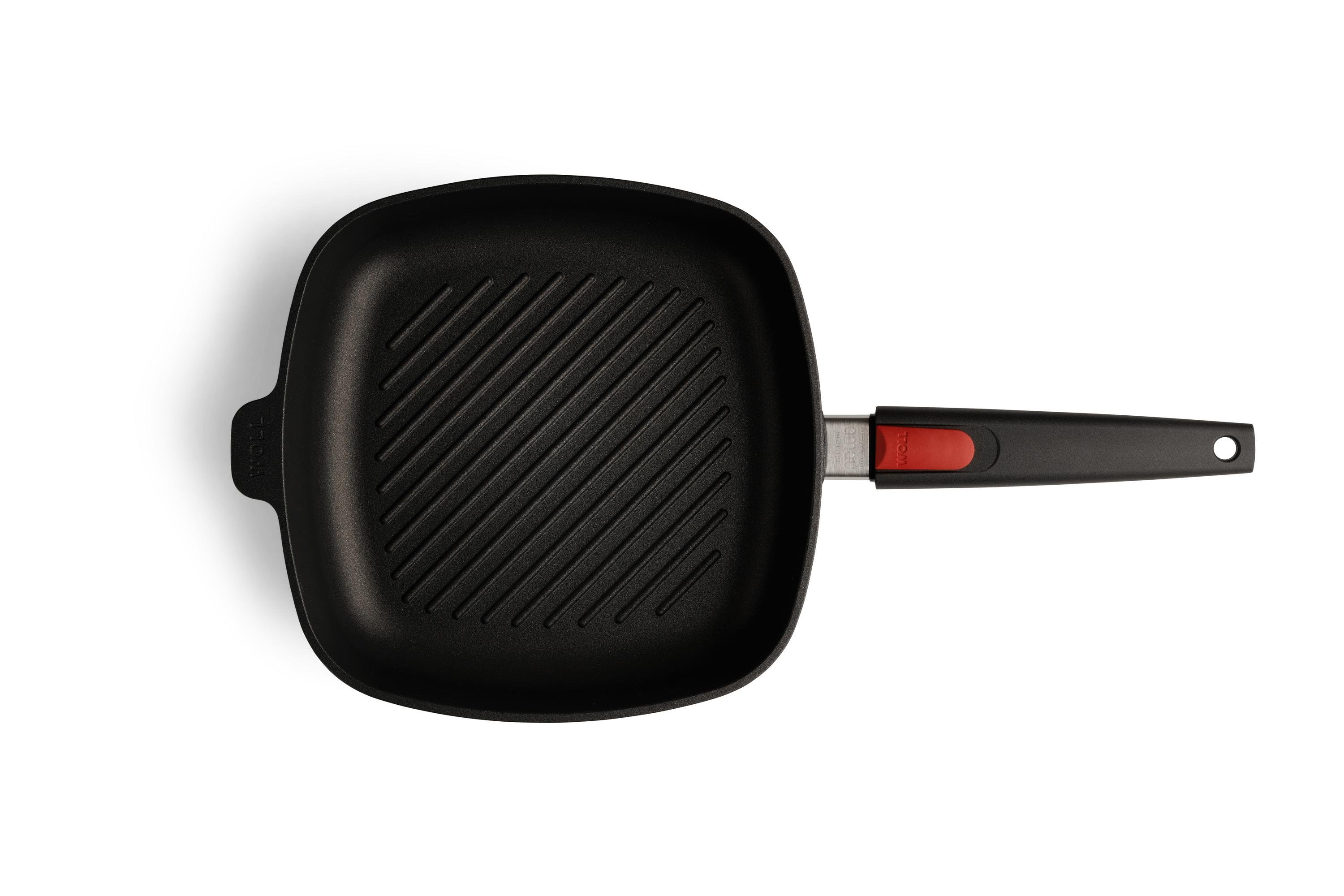 Nowo Titanium Guss-Steakpfanne, viereckig Draufsicht