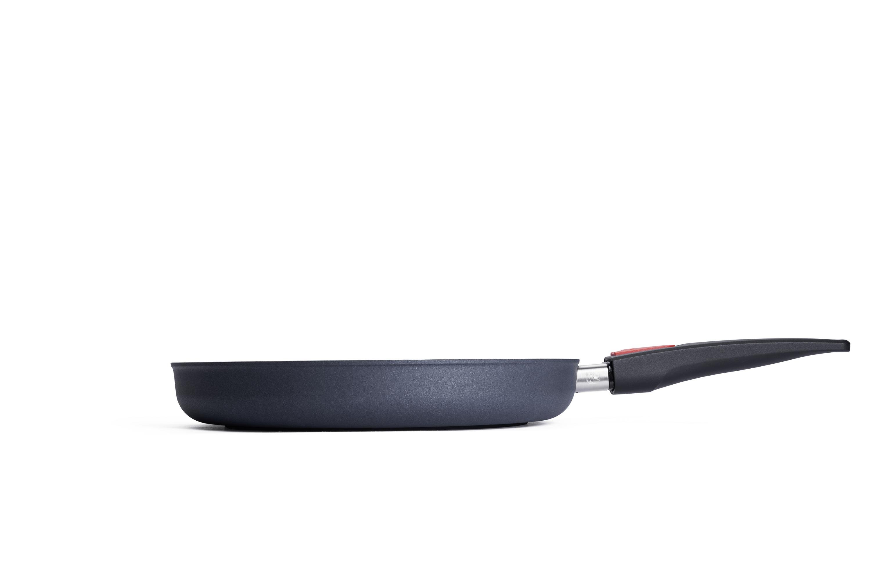 1530DPI_Profile Diamond Lite Gusspfanne Seitenansicht | Stiel - Abnehmbar | Alle Herdarten inkl. Induktion | 30cm