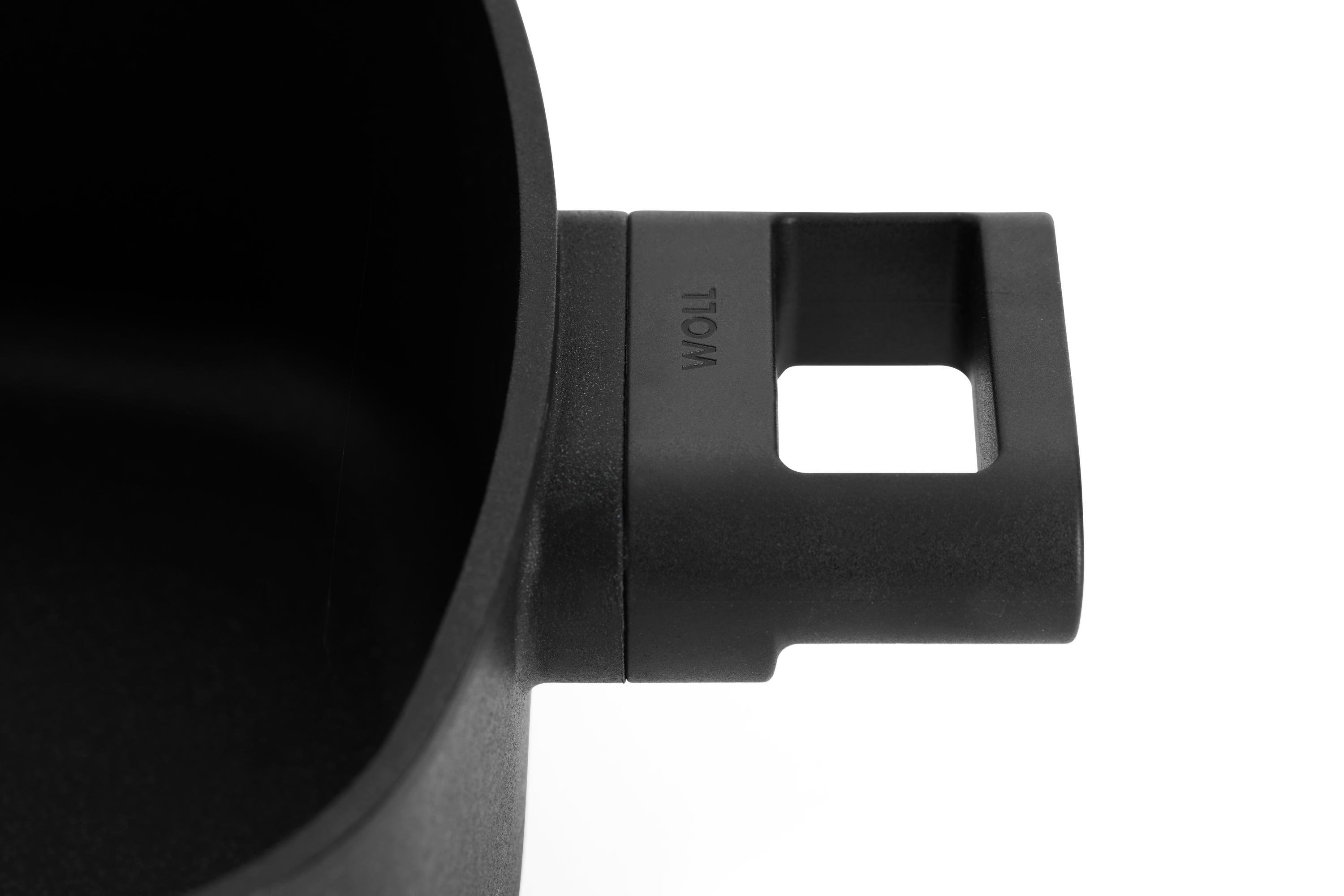 Eco Logic QXR Guss-Kasserolle, viereckig Detailansicht | 28 x 28 cm | Alle Herdarten inkl. Induktion | 2 Seitengriffe