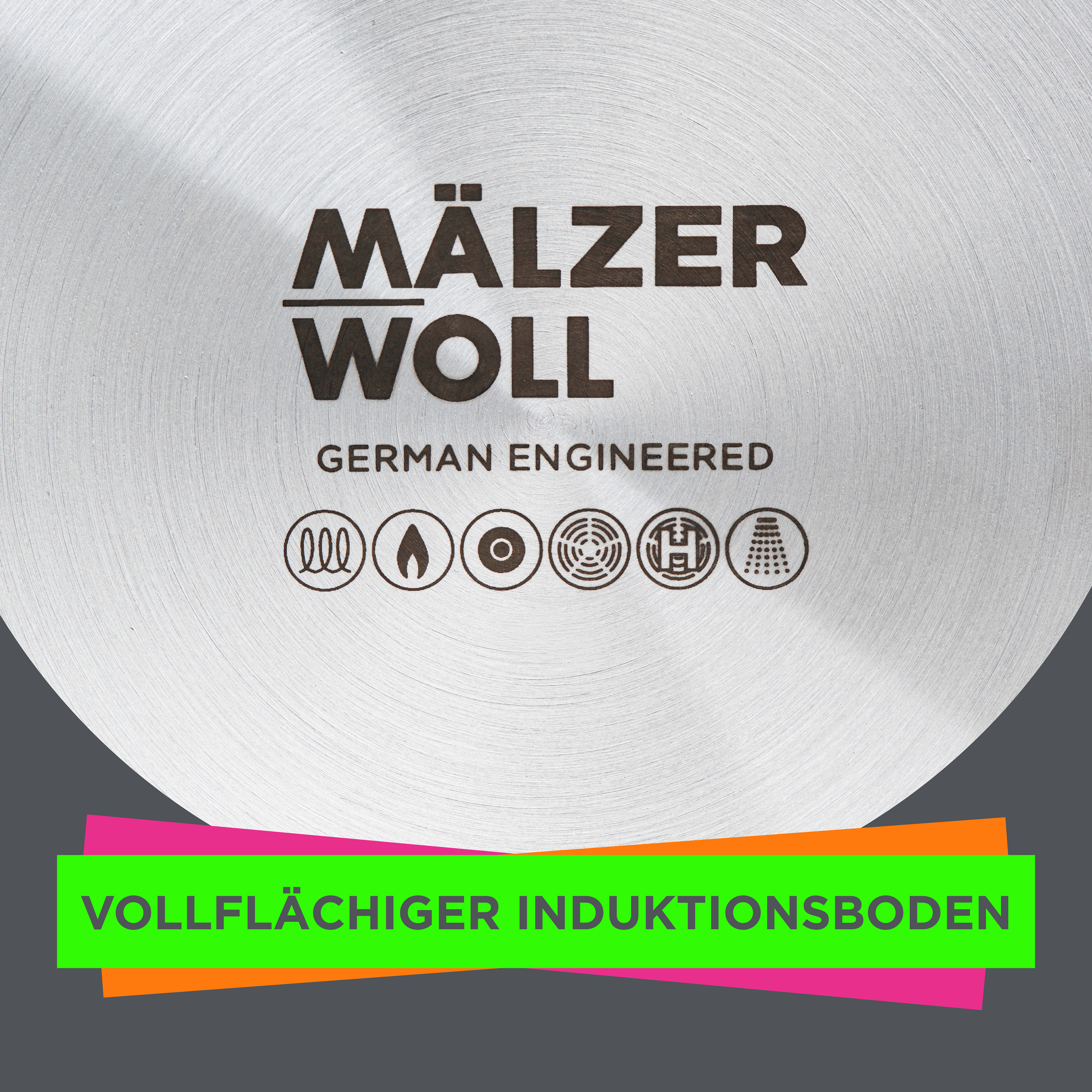 MÄLZERxWOLL Edelstahl-Pfanne MÄLZERxWOLL Edelstahl-Pfanne