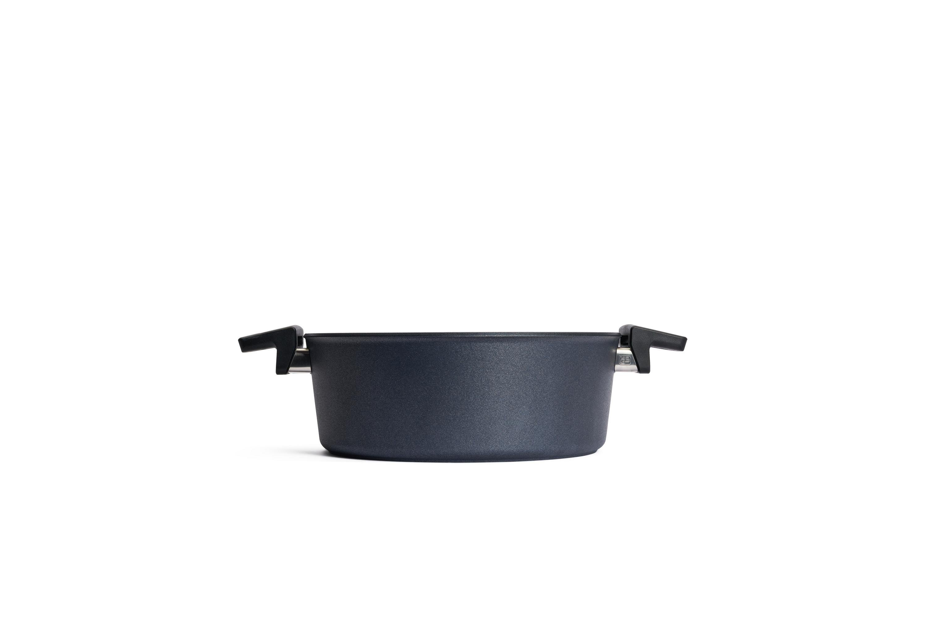 828DAL_828DALI_Profile Diamond Active Lite Guss-Kasserolle Seitenansicht | Alle Herdarten inkl. Induktion | 28cm