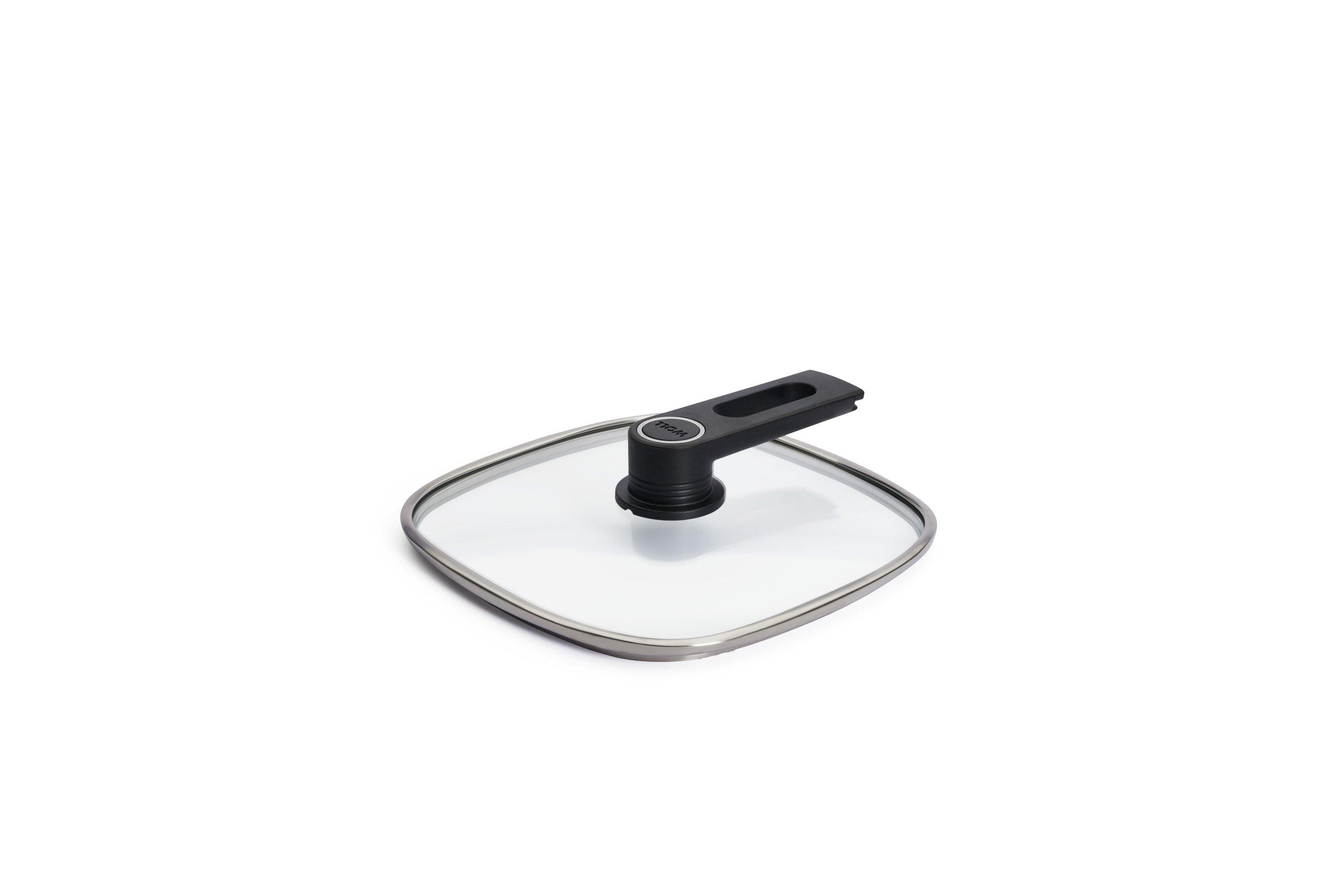 Smart Lid Sicherheitsglasdeckel, viereckig | 24x24cm