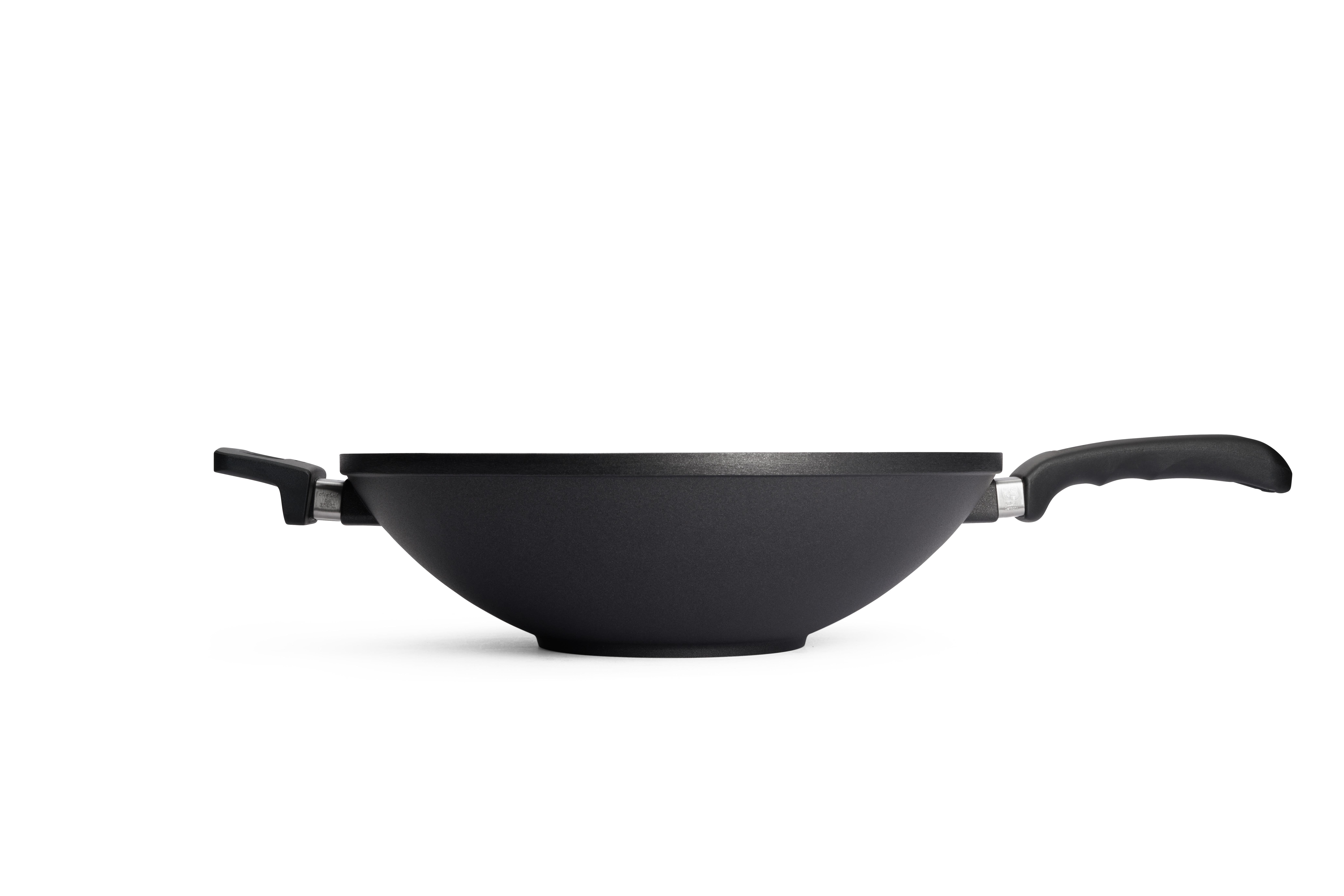 1136-1N_1136-1IL_Profile Nowo Titanium Guss-Wok Seitenansicht | Alle Herdarten inkl. Induktion | 36cm