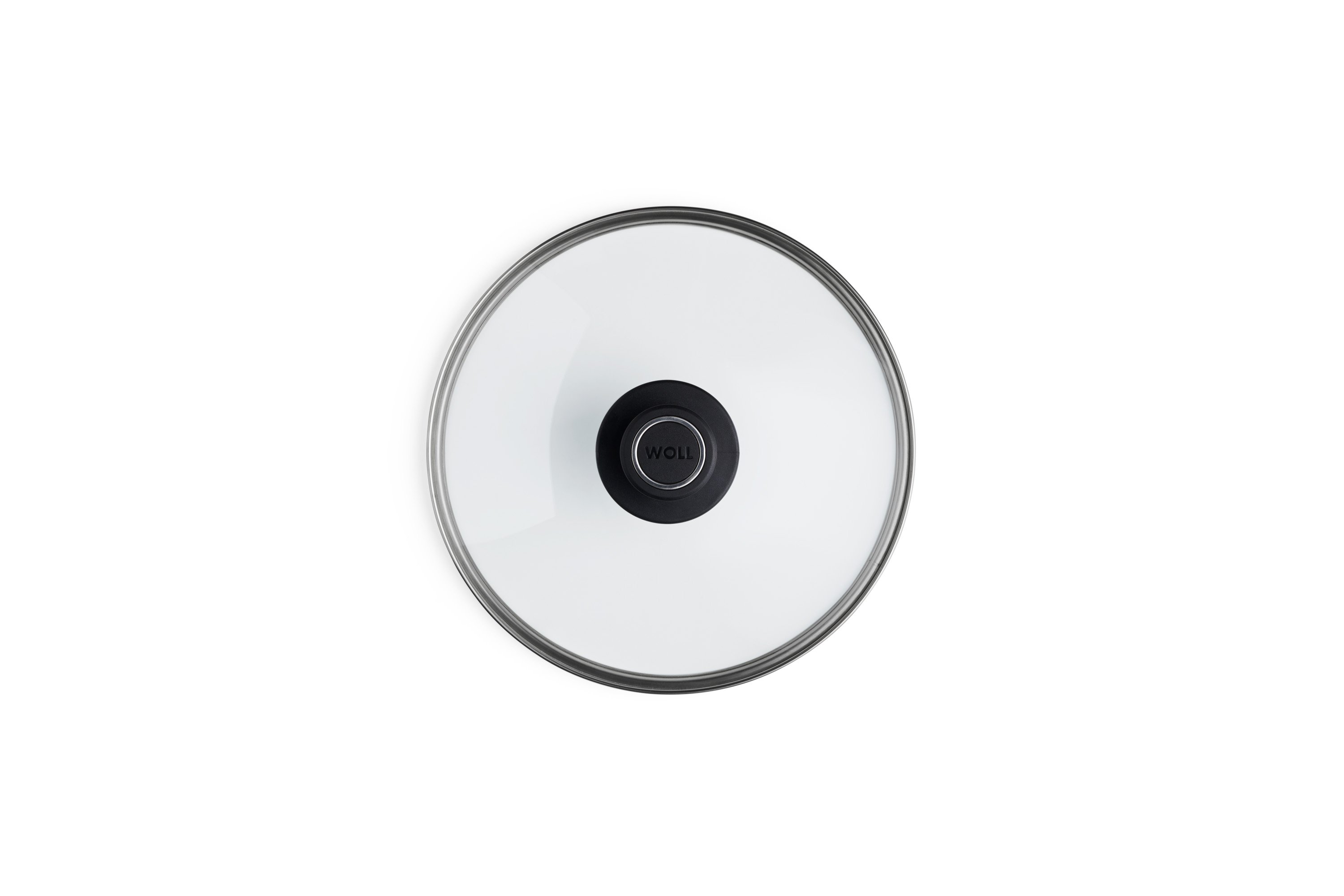 Sicherheitsglasdeckel, rund Draufsicht | 24cm