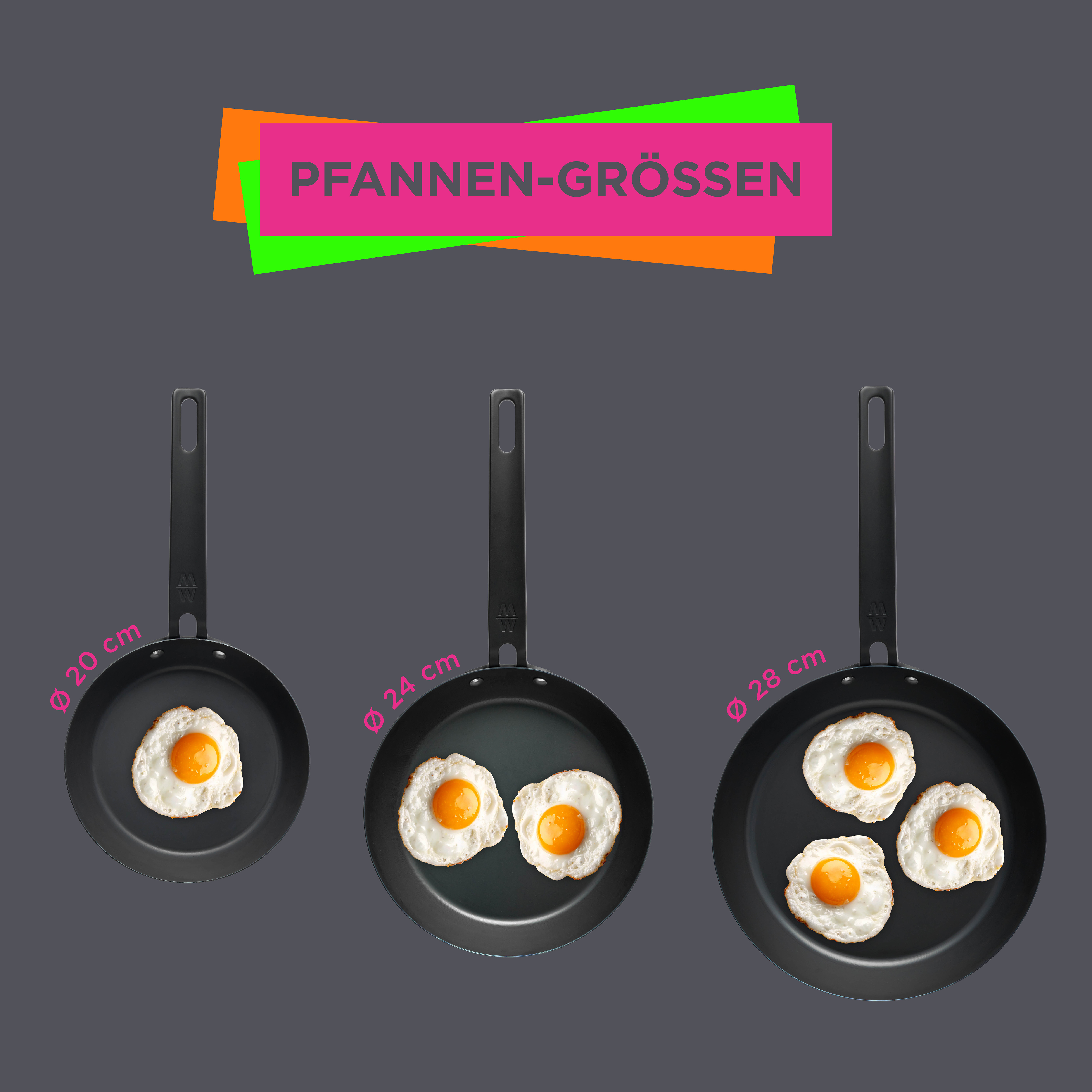 MÄLZERxWOLL Carbonstahl-Pfanne