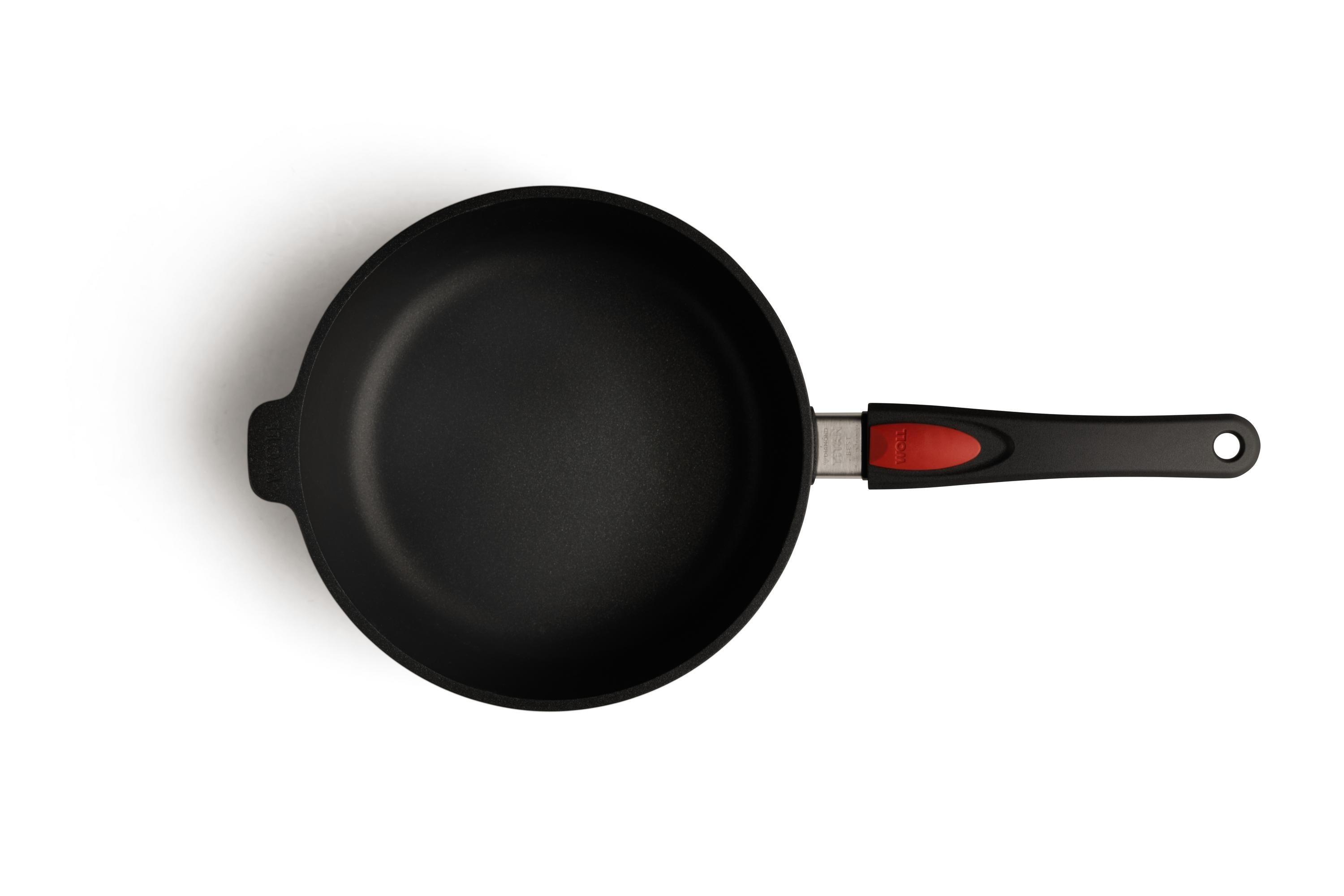 Titan Best Guss-Hochrandpfanne Titan Best Guss-Hochrandpfanne Draufsicht
