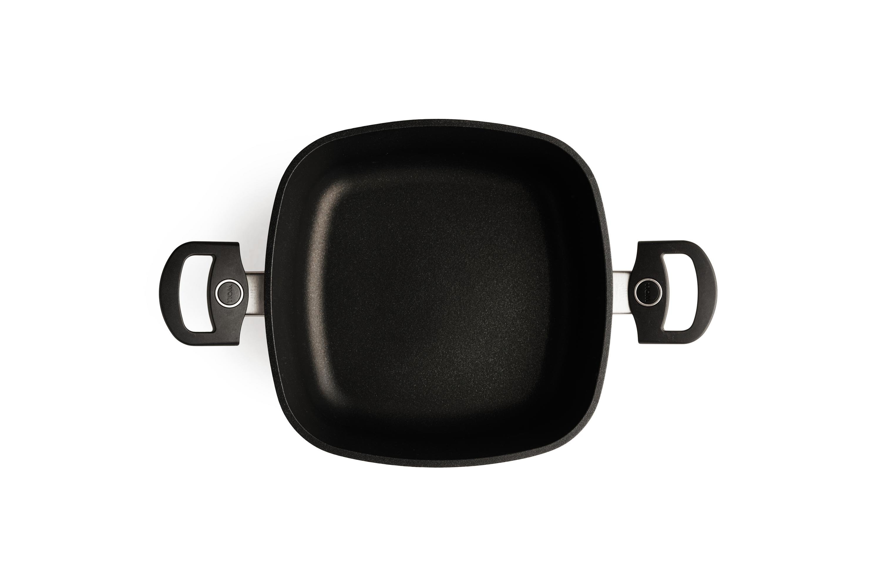 Titan Best Guss-Kasserolle, viereckig Titan Best Guss-Kasserolle, viereckig Draufsicht | 24x24cm | Ceran, Gas, Elektro, Halogen