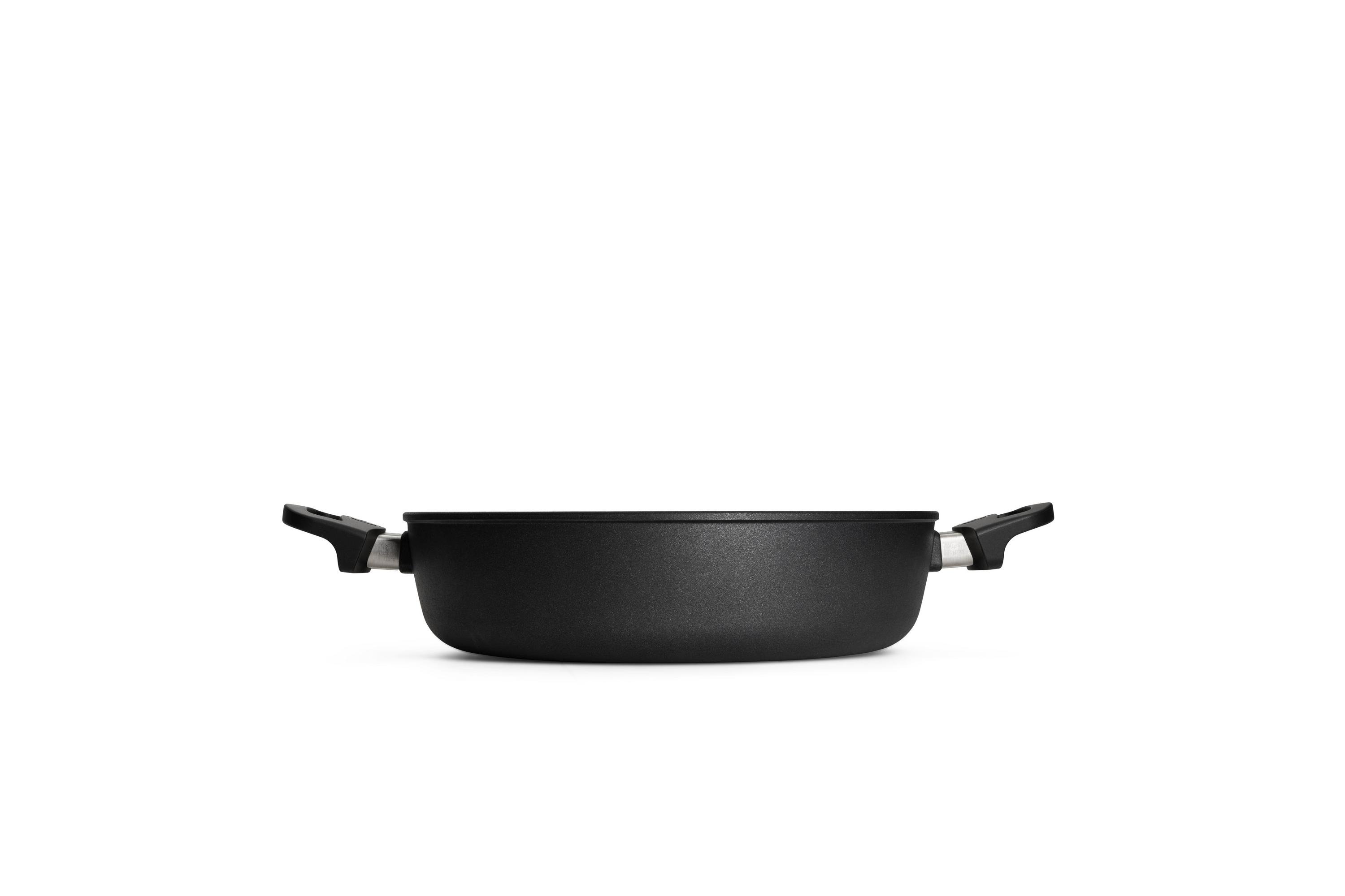 Titan Best Guss-Kasserolle Titan Best Guss-Kasserolle Seitenansicht | Ceran, Gas, Elektro, Halogen | 32cm