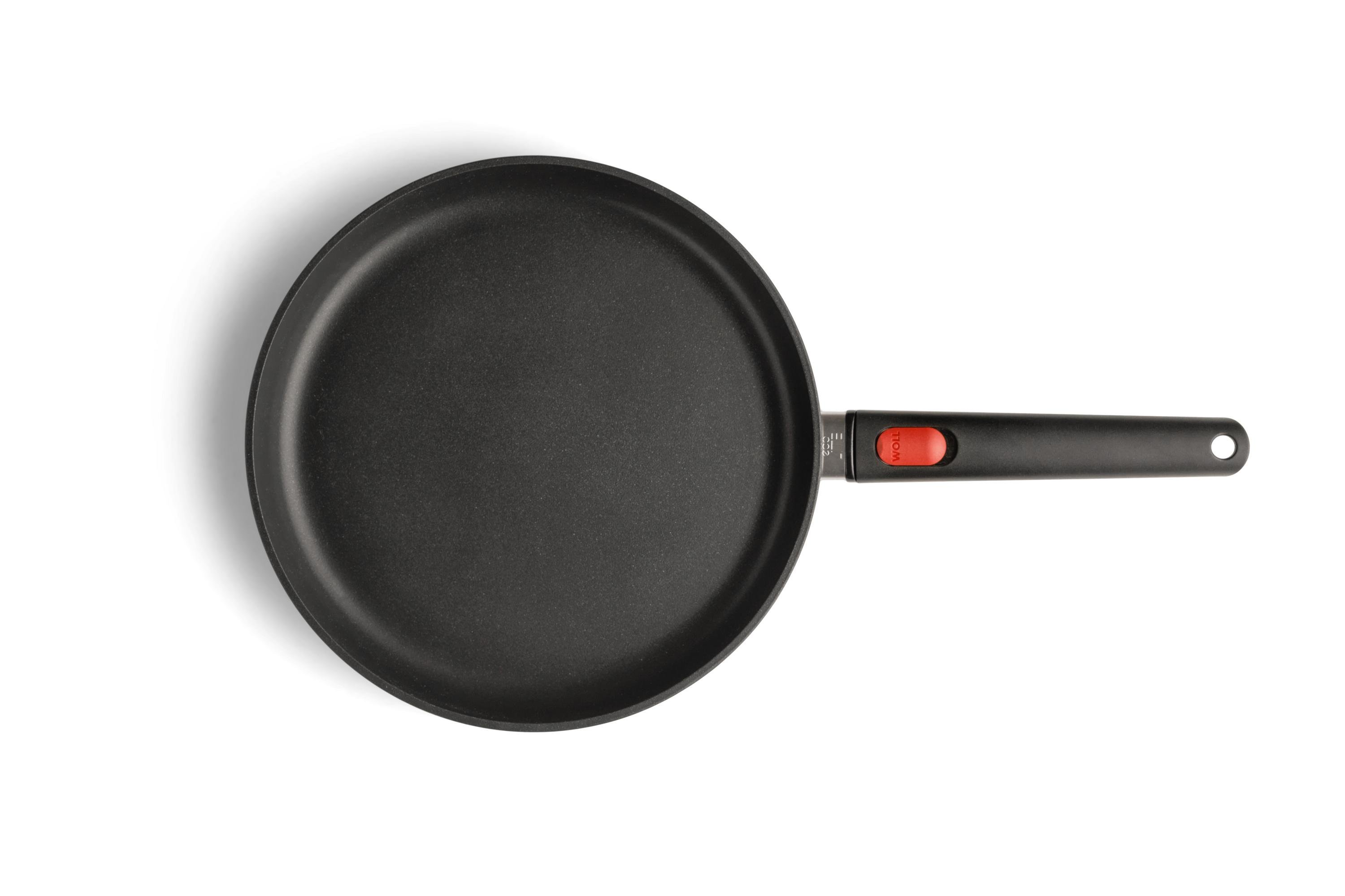 1528ELI_Overhead EcoLite QXR Flachpfanne Draufsicht | Stiel - Abnehmbar | Alle Herdarten inkl. Induktion | 28cm