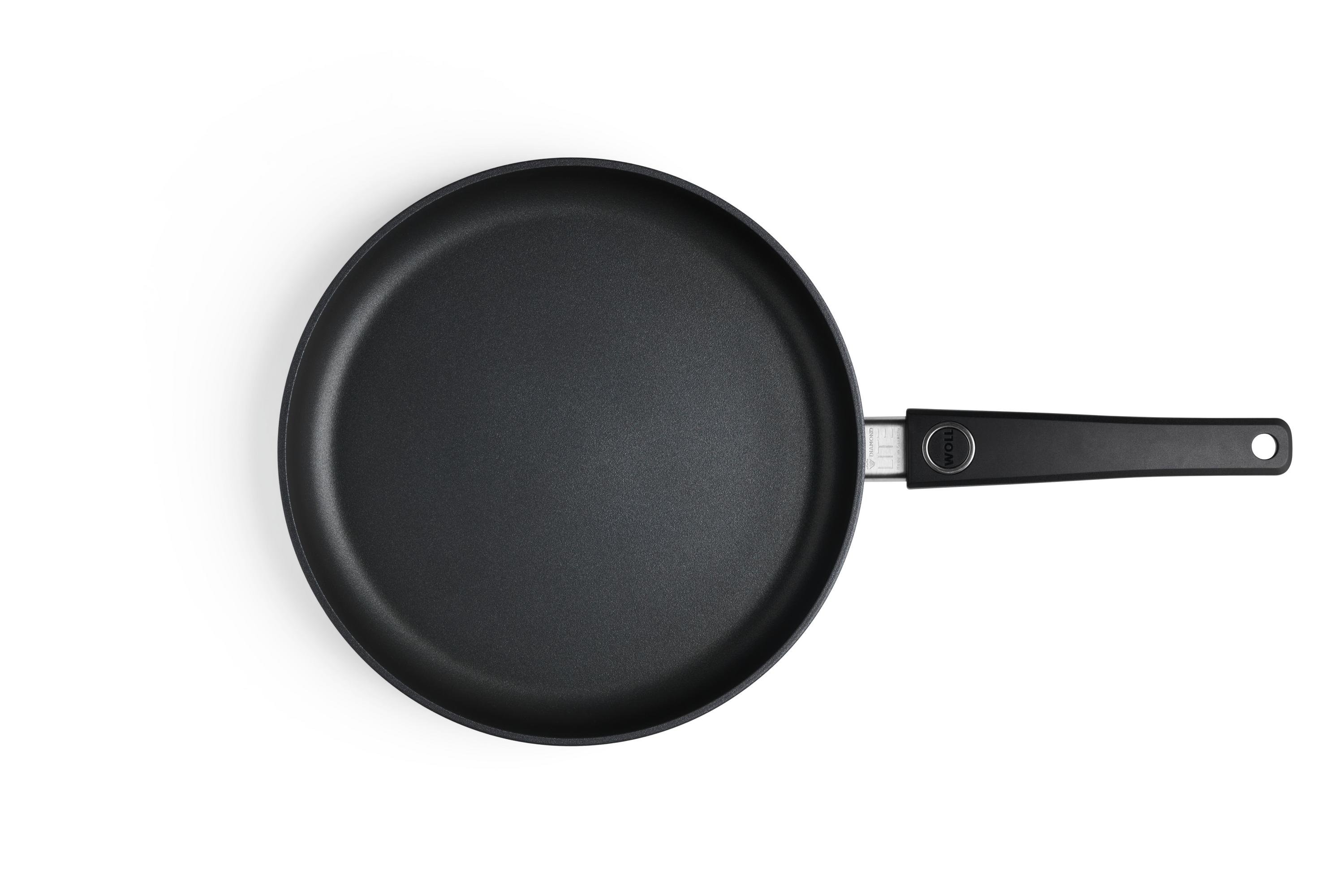 Diamond Lite Gusspfanne Draufsicht | Stiel - Fest | Ceran, Gas, Elektro, Halogen | 28cm