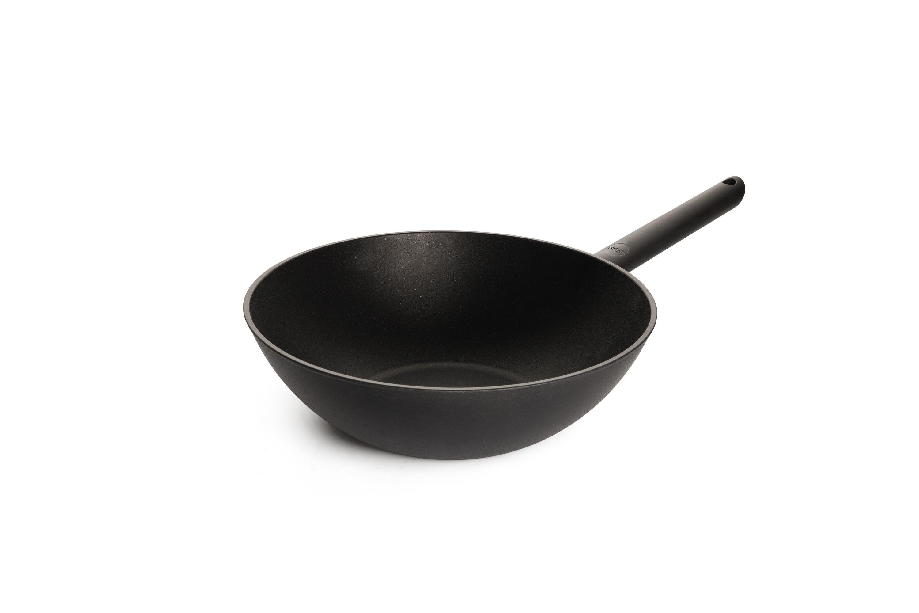 EcoLite QXR Wok | Fester Stiel | Alle Herdarten inkl. Induktion | 30 cm