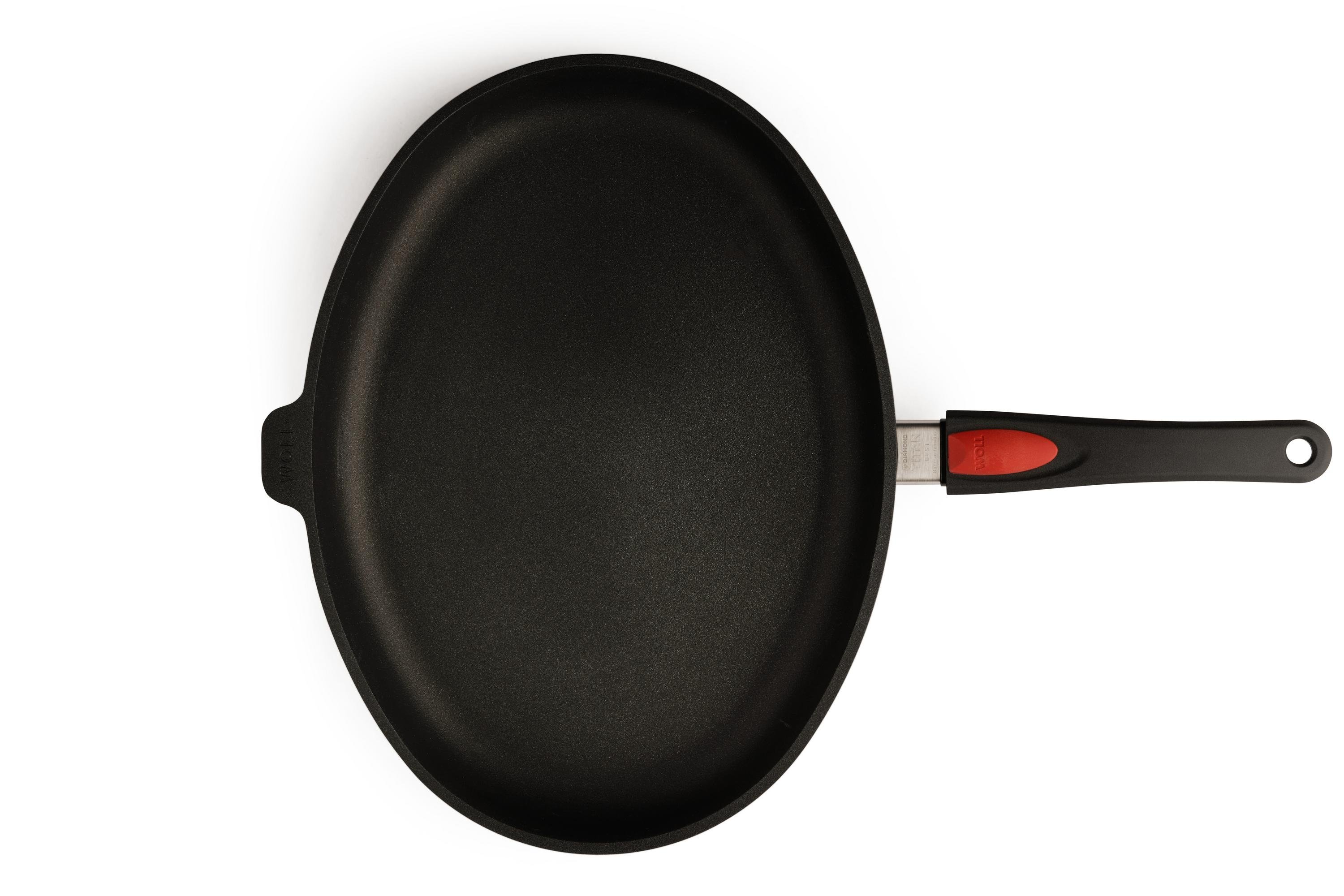 Titan Best Fischpfanne, oval Draufsicht