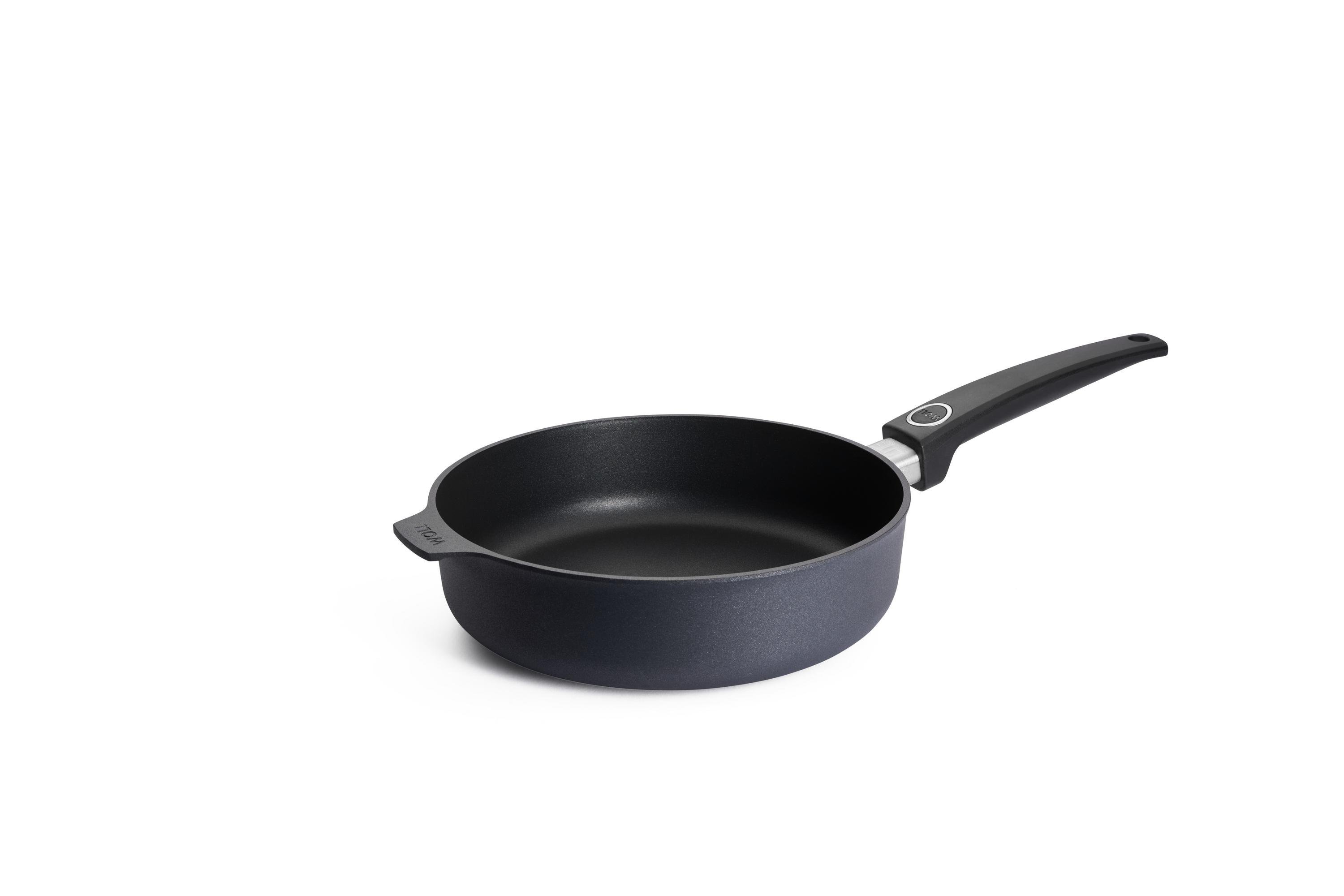 Diamond Lite Guss-Hochrandpfanne | Stiel - Fest | 24cm | Ceran, Gas, Elektro, Halogen