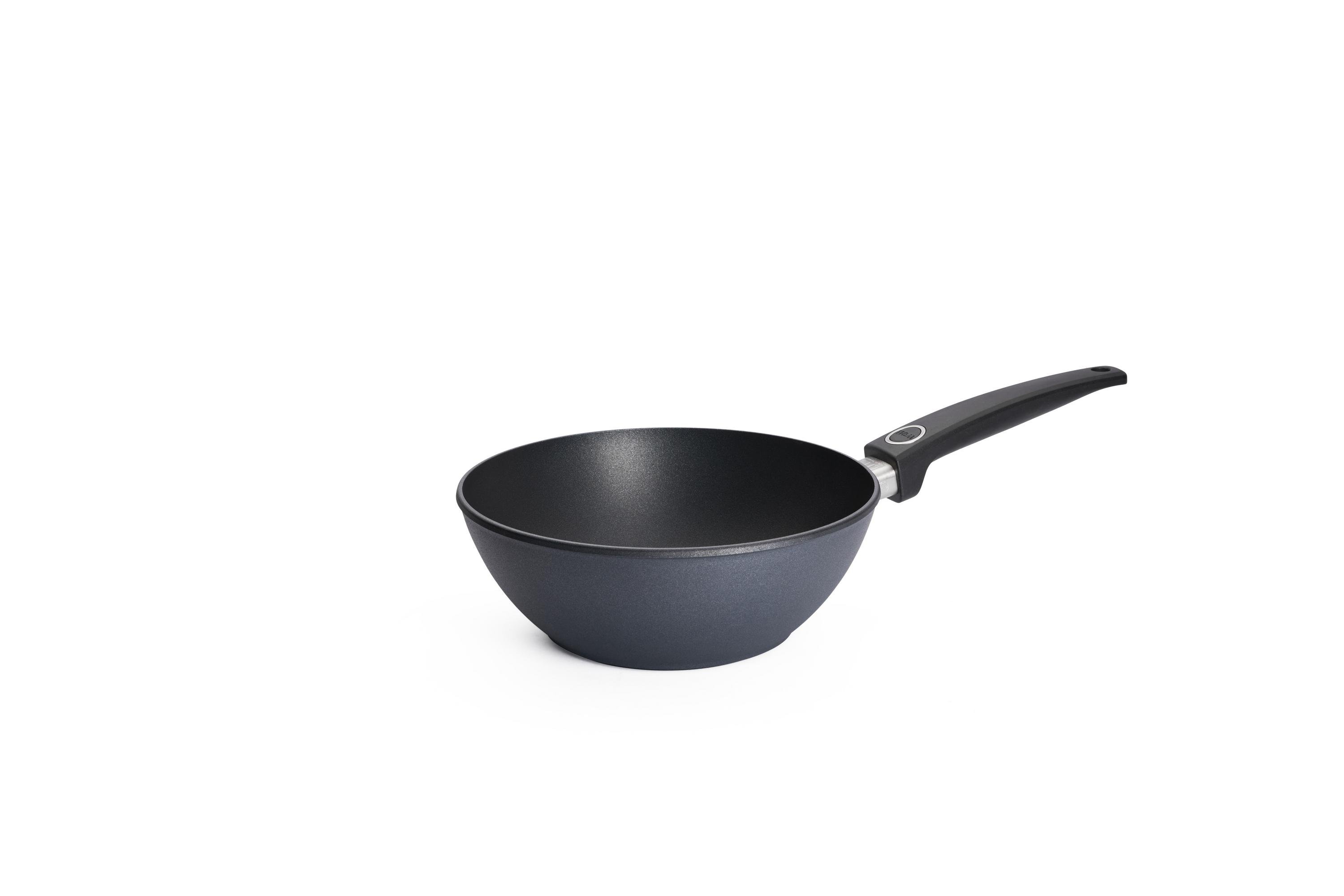 Diamond Lite Guss-Wok- und Rührpfanne | Stiel - Fest | Alle Herdarten inkl. Induktion | 24cm