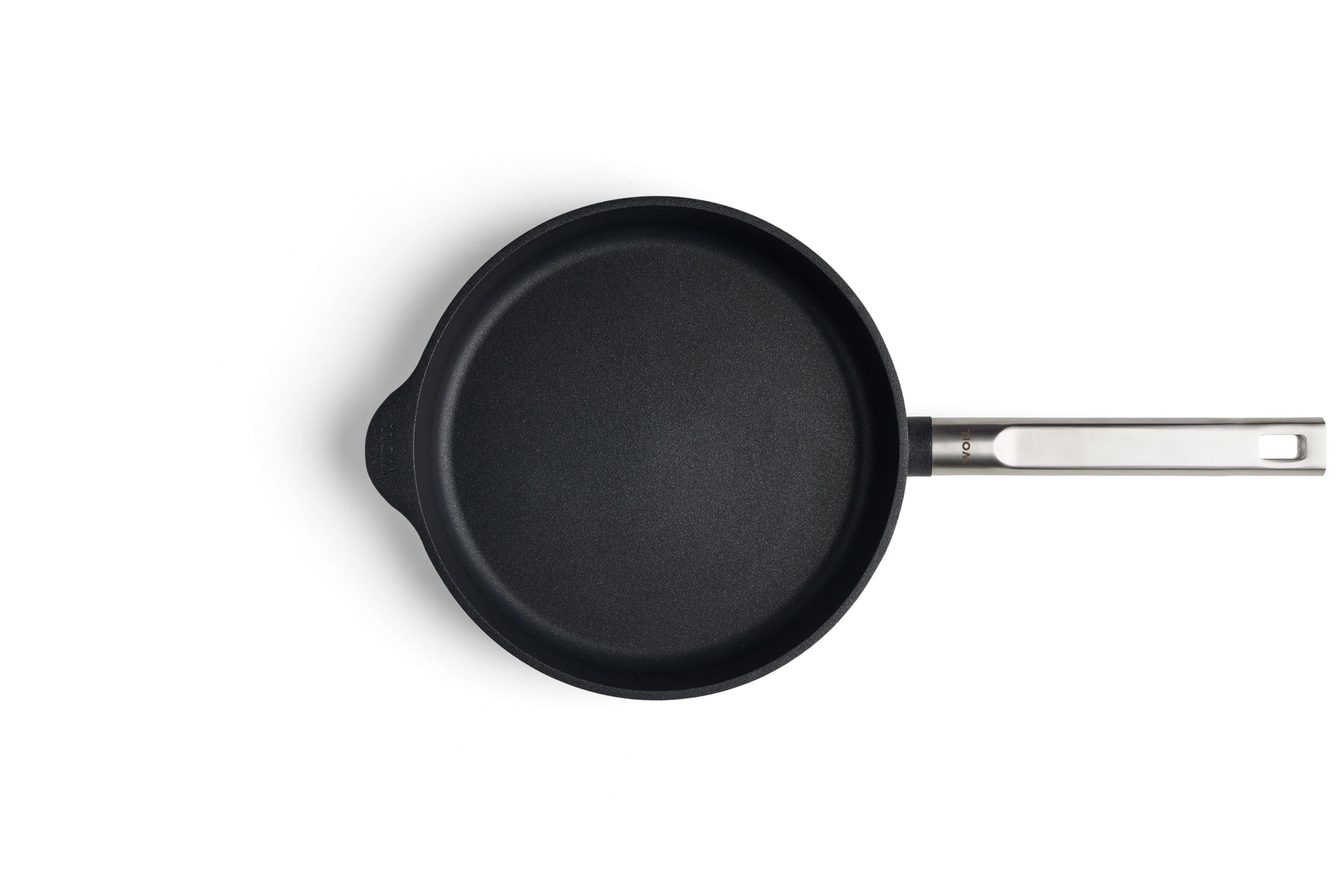 Logic XR Gusspfanne Draufsicht | Edelstahl - Fest | Alle Herdarten inkl. Induktion | 24cm