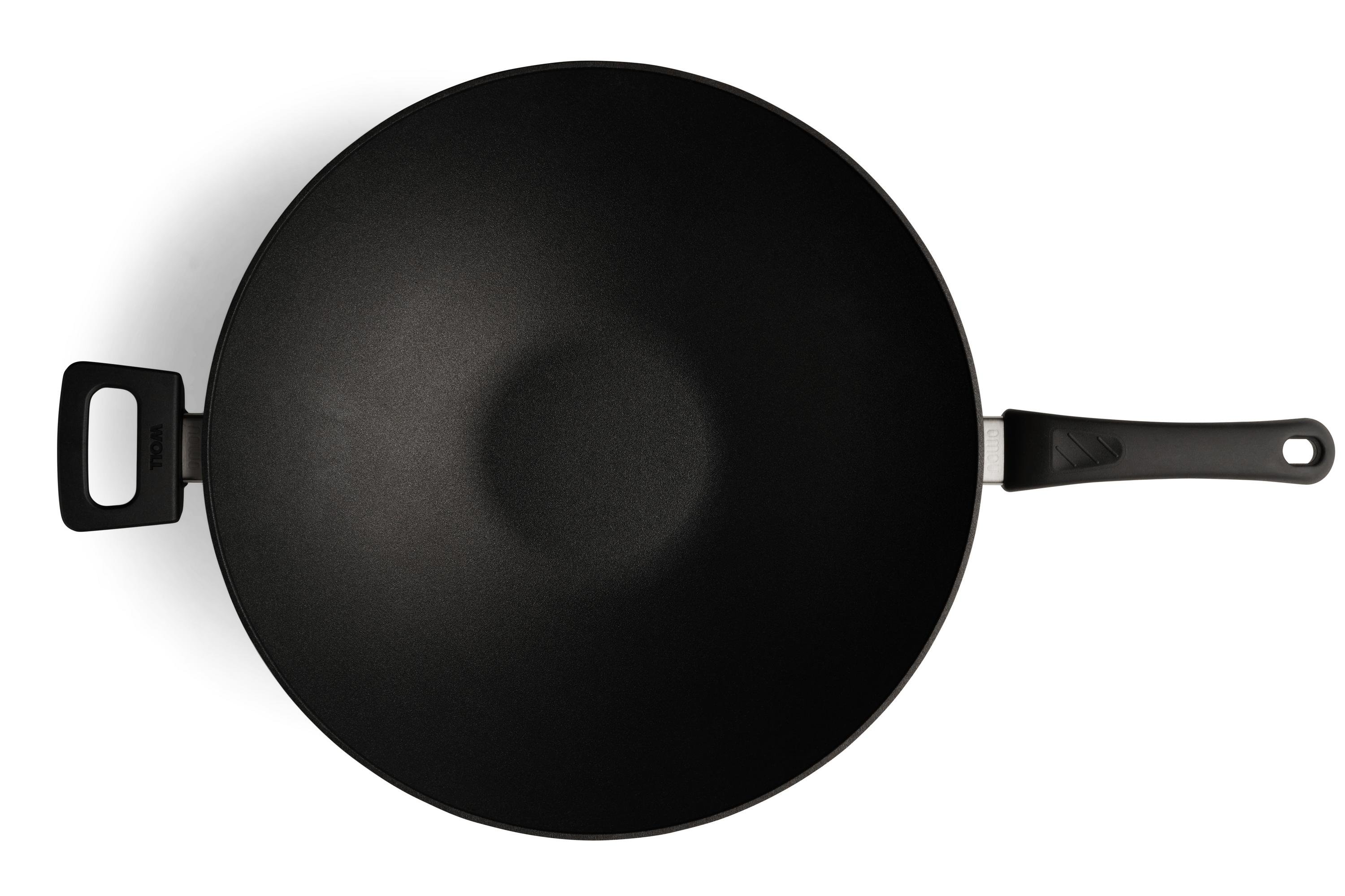 1136-1N_1136-1IL_Overhead Nowo Titanium Guss-Wok Draufsicht | Ceran, Gas, Elektro, Halogen | 36cm
