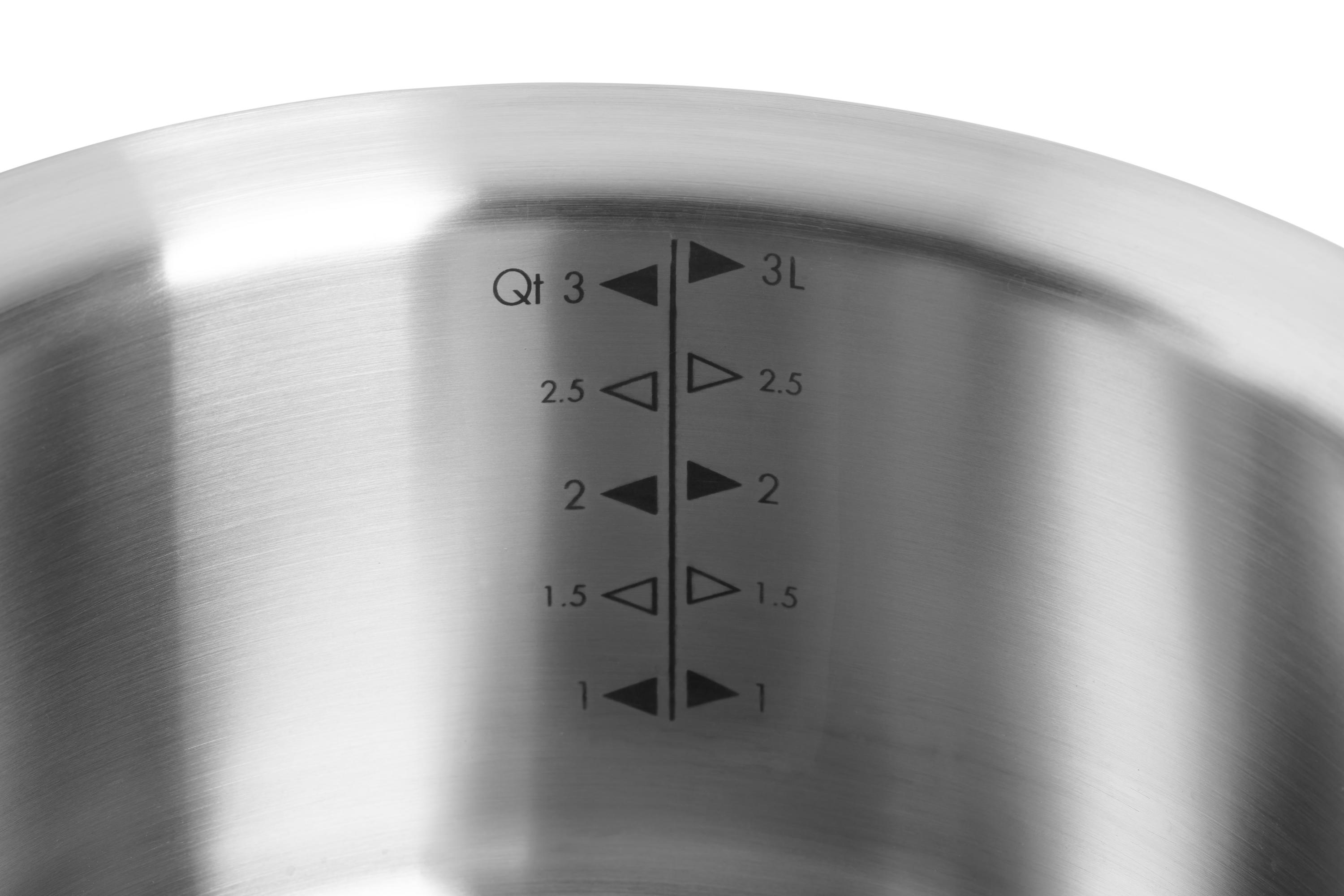 120CO_Scale_Detail Concept Pro Kochtopf-Set, 6-tlg. Detailansicht