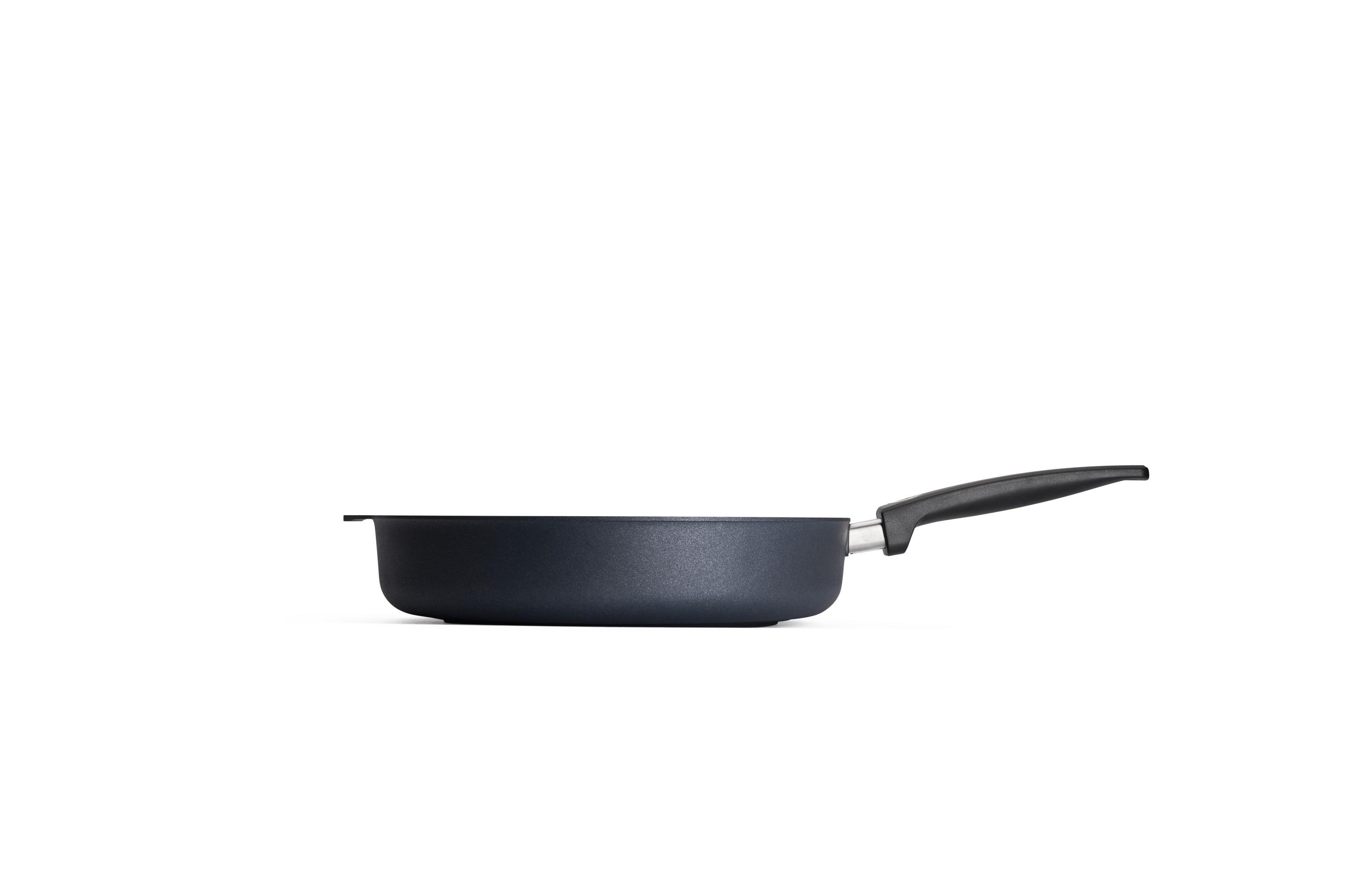 Diamond Lite Guss-Hochrandpfanne Seitenansicht | Stiel - Fest | Ceran, Gas, Elektro, Halogen | 32cm