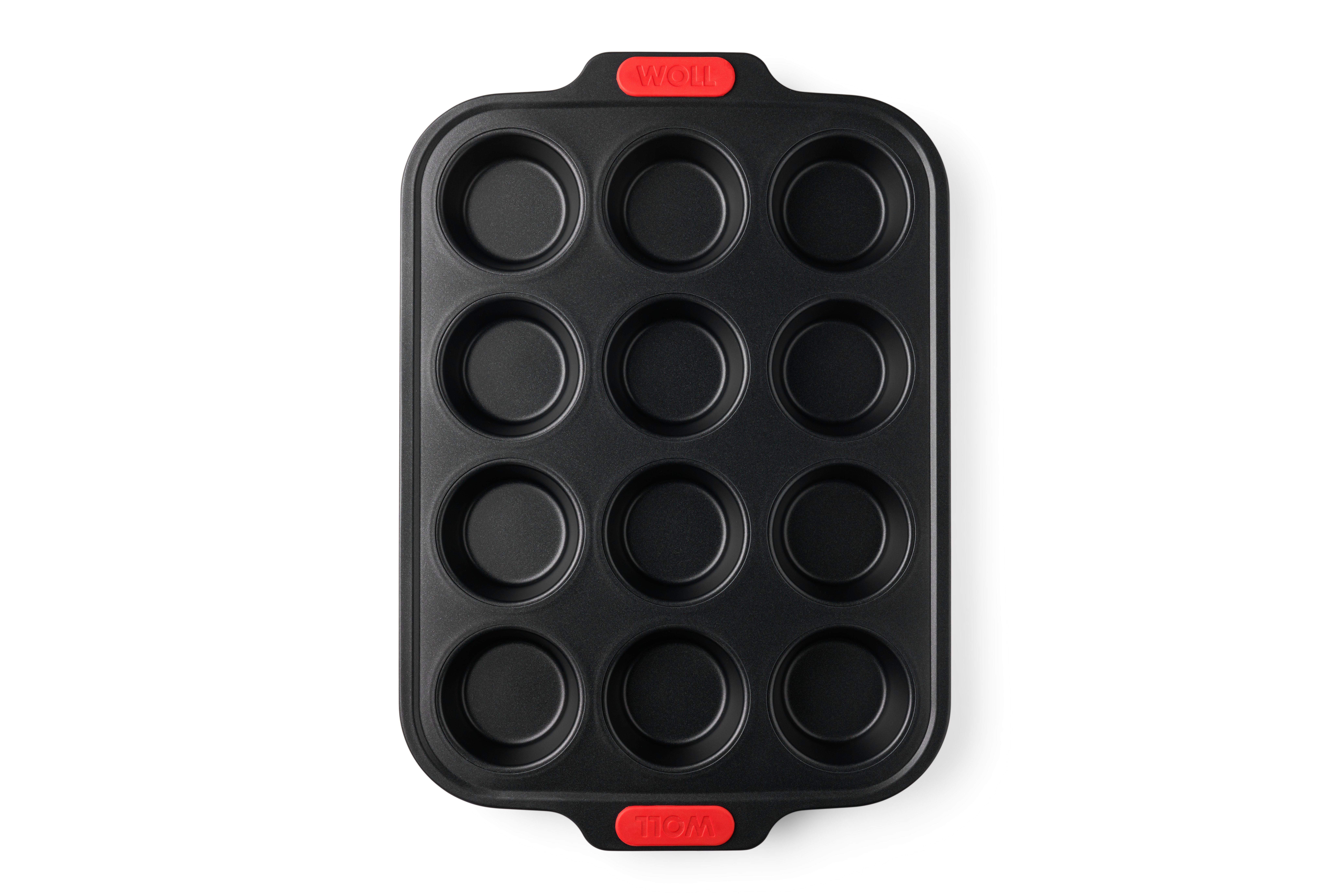 Let's bake! Muffinform für 12 Muffins Draufsicht