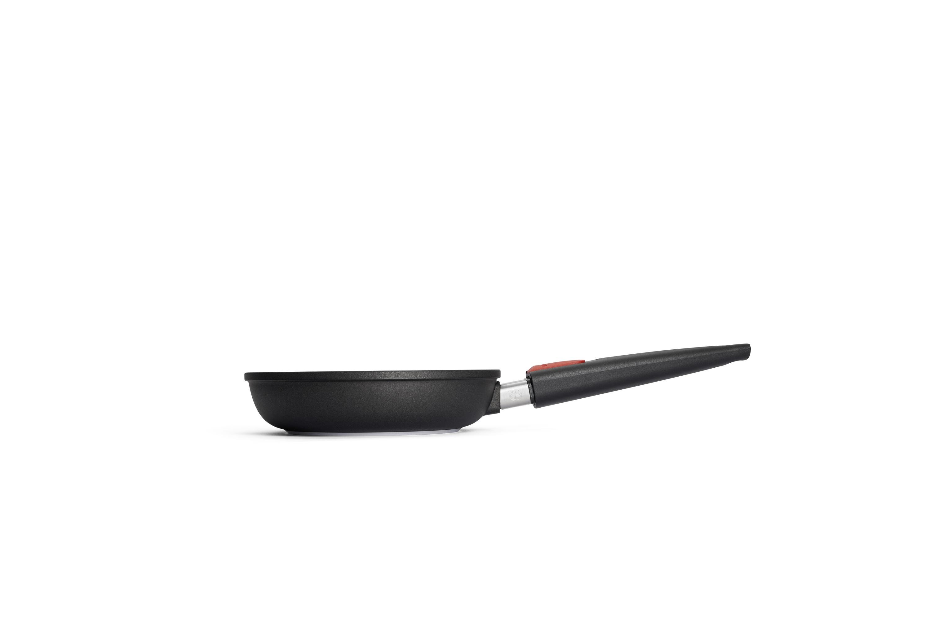 1520N_1520IL_Profile Nowo Titanium Gusspfanne Seitenansicht | 20cm | Stiel - Abnehmbar | Alle Herdarten inkl. Induktion