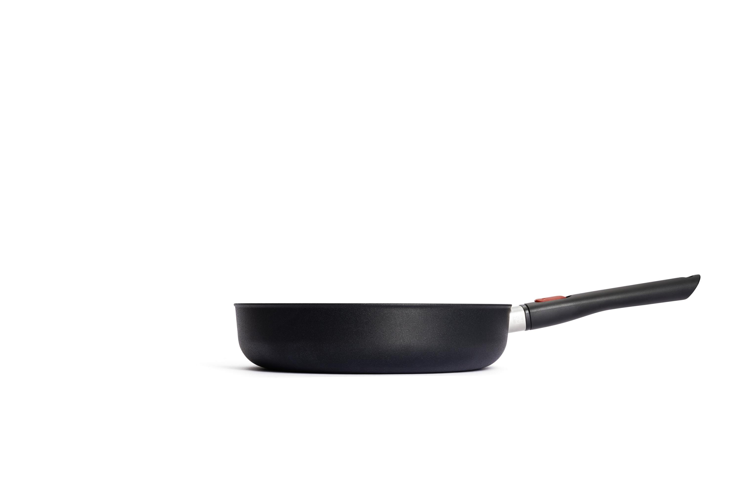 1728ELI_Profile Eco Lite Hochrandpfanne Seitenansicht | Stiel - Abnehmbar | Alle Herdarten inkl. Induktion | 28cm