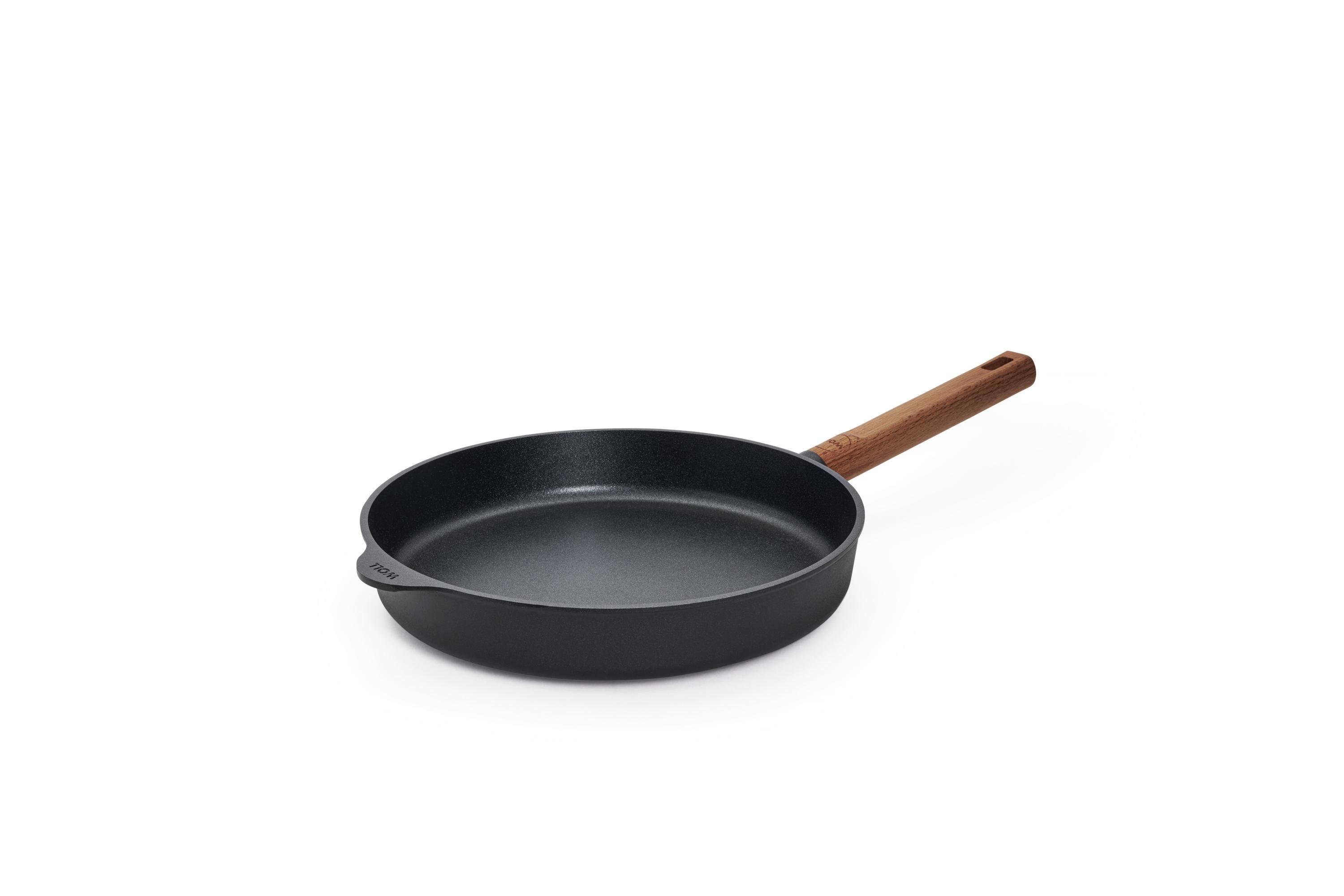 528WLCI-Q_3Quarter Eco Logic QXR Gusspfanne | Holz - Fest | 28 cm | Alle Herdarten inkl. Induktion