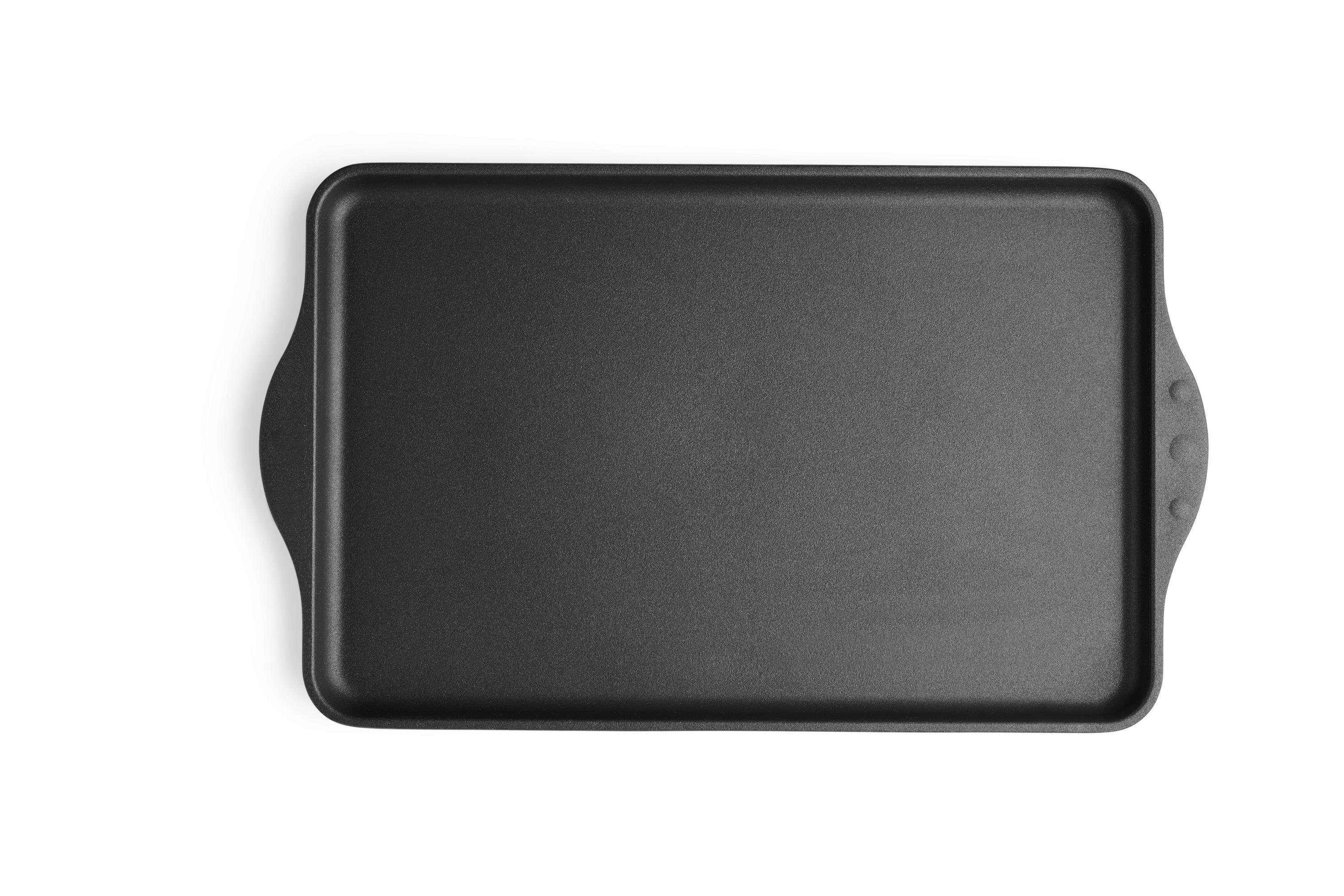 243N_243IL_Overhead Titan Best Guss-Grillplatte / Teppan-Yaki-Platte Draufsicht | Alle Herdarten inkl. Induktion | 43x28cm