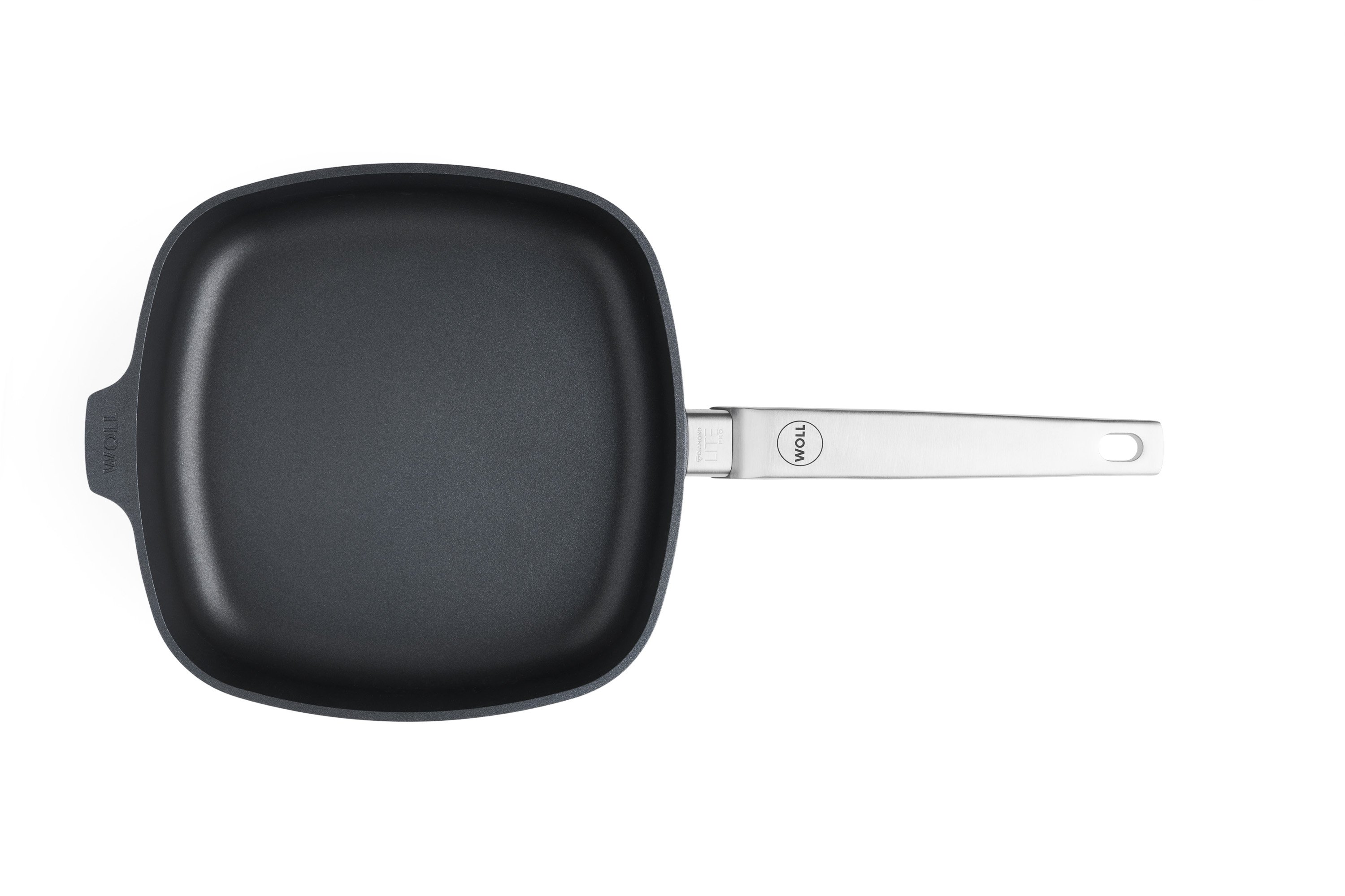 Diamond Lite Pro Gusspfannen, viereckig Draufsicht | 26x26cm | Alle Herdarten inkl. Induktion