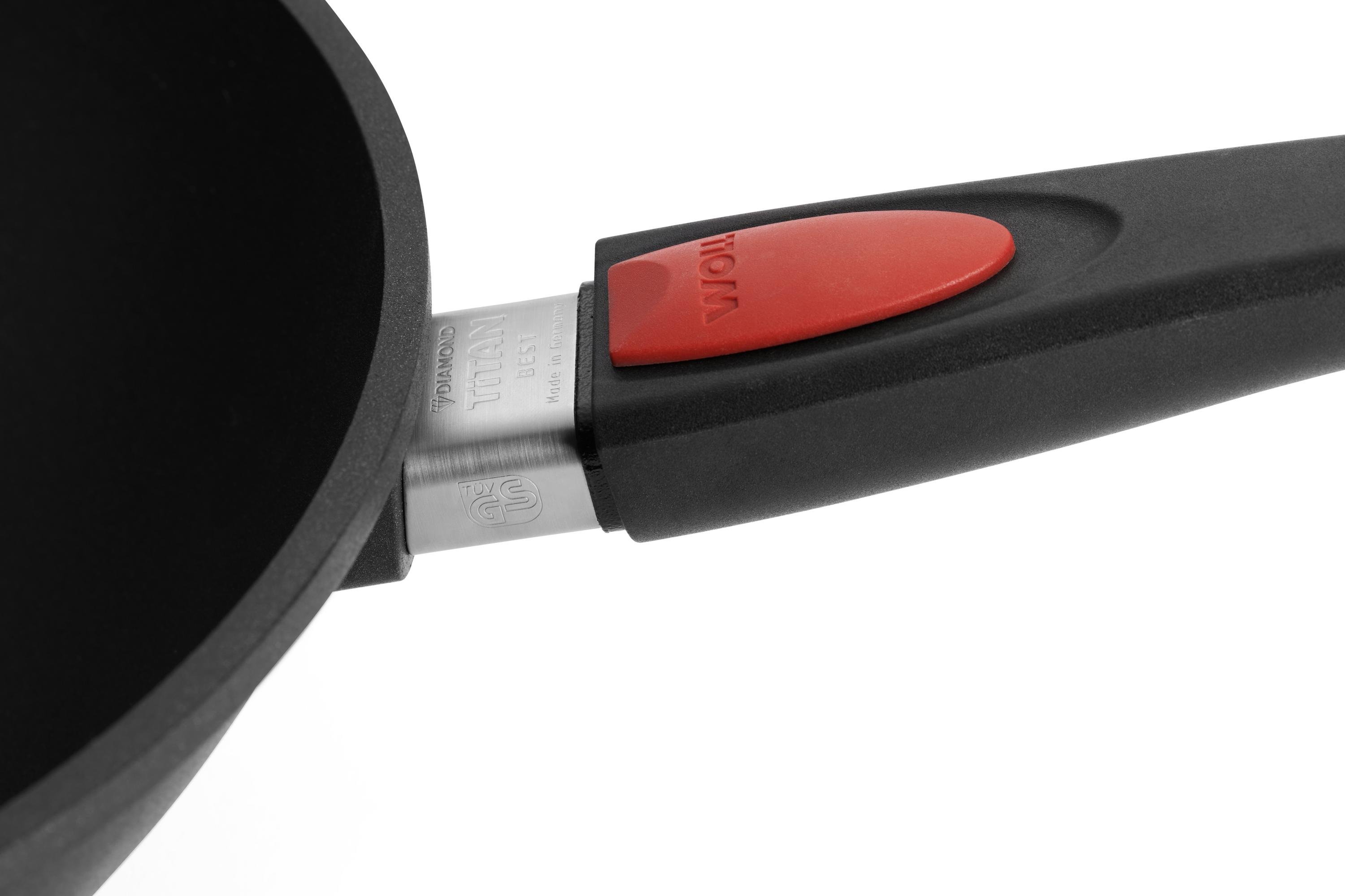 Titan Best Guss-Wok- und Rührpfanne Titan Best Guss-Wok- und Rührpfanne Detailansicht