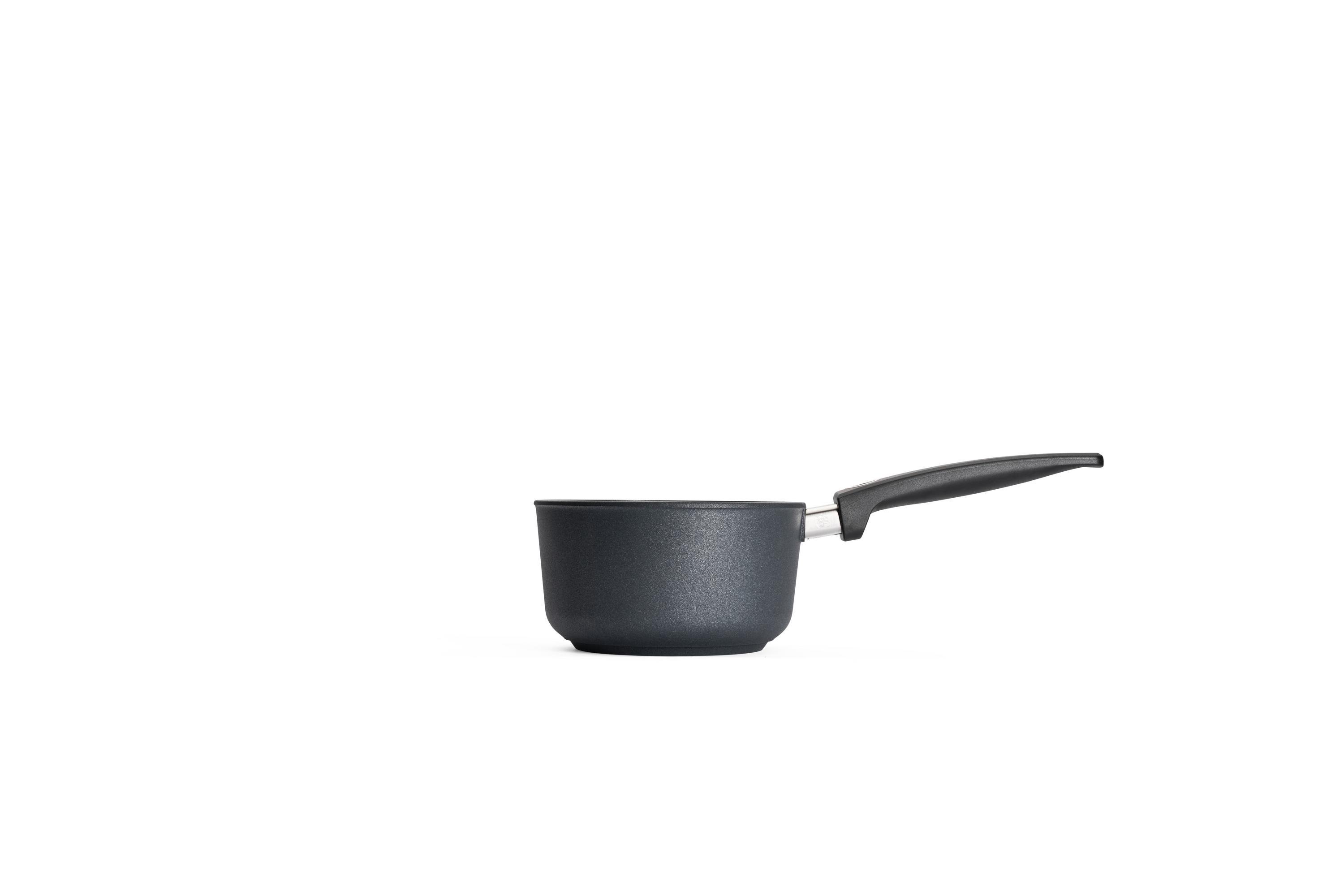 Diamond Lite Guss-Stieltopf Diamond Lite Guss-Stieltopf Seitenansicht | Stiel - Fest | 18cm | Ceran, Gas, Elektro, Halogen