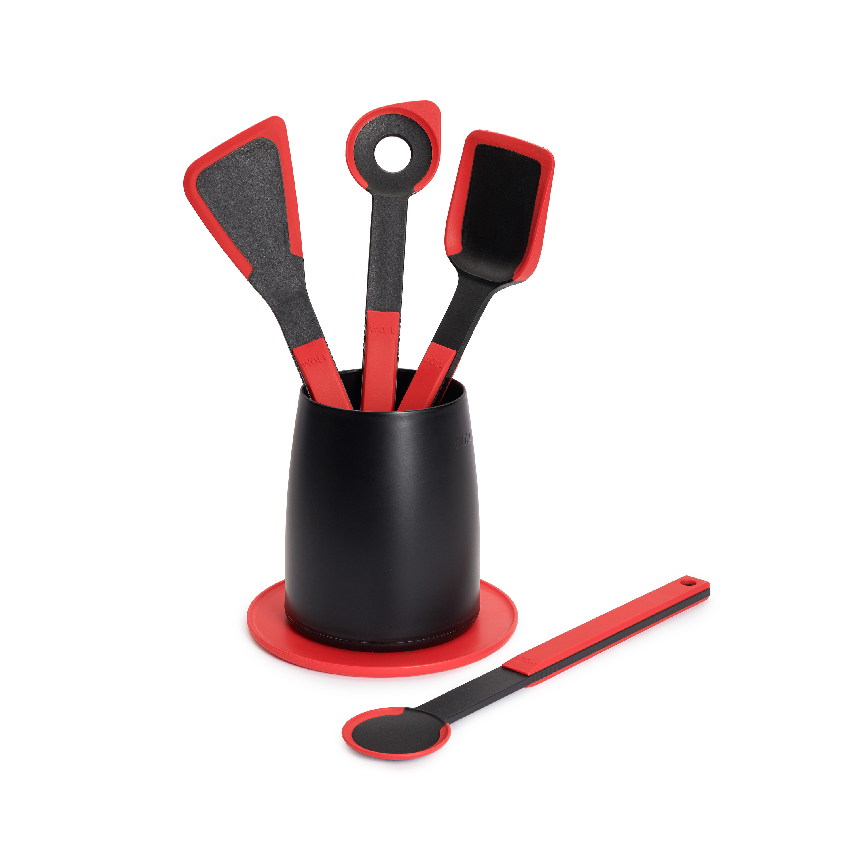 Cook it Küchenhelfer-Set mit Utensilienbehälter, 5-tlg.