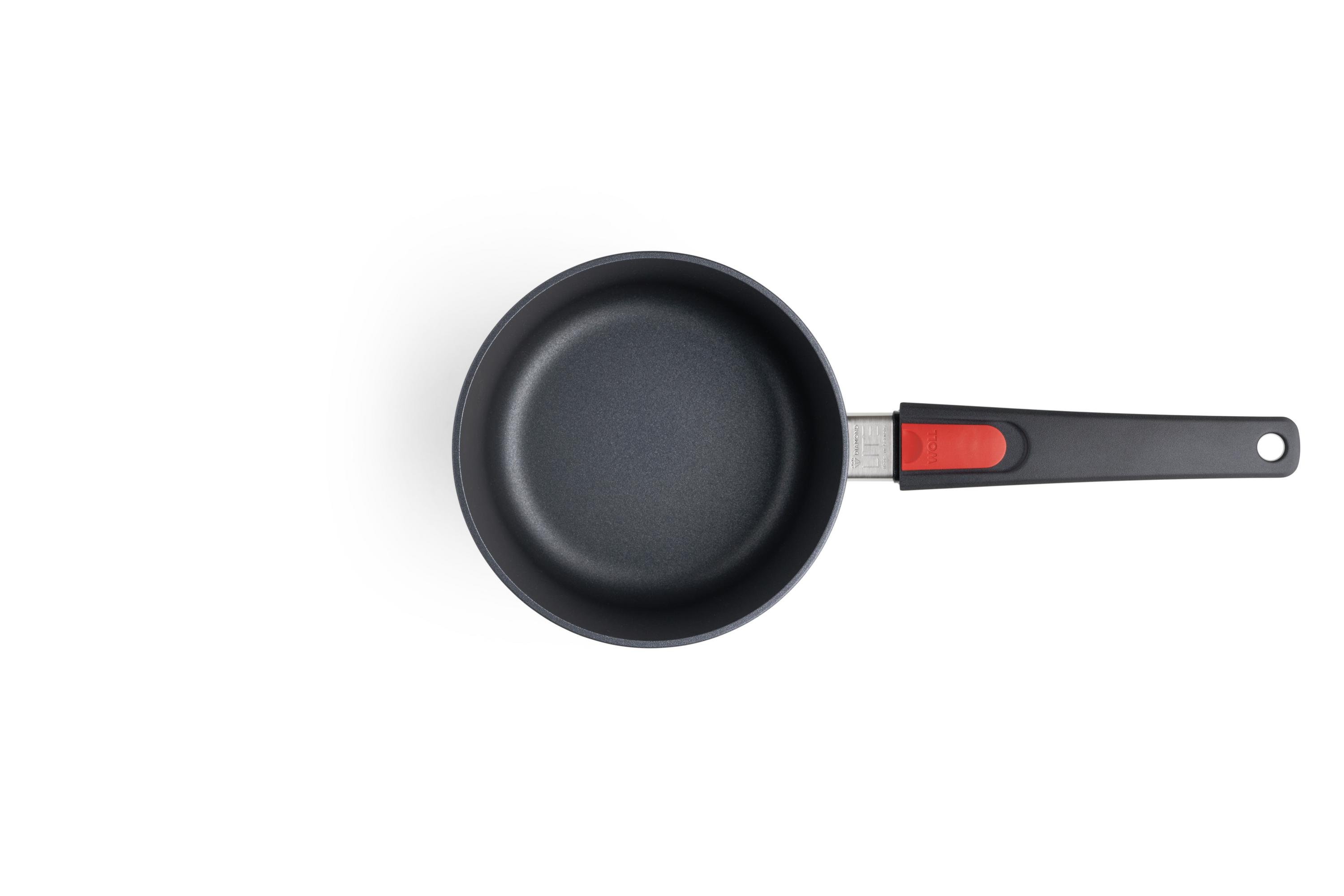 Diamond Lite Guss-Stieltopf Draufsicht | Stiel - Abnehmbar | 18cm | Ceran, Gas, Elektro, Halogen