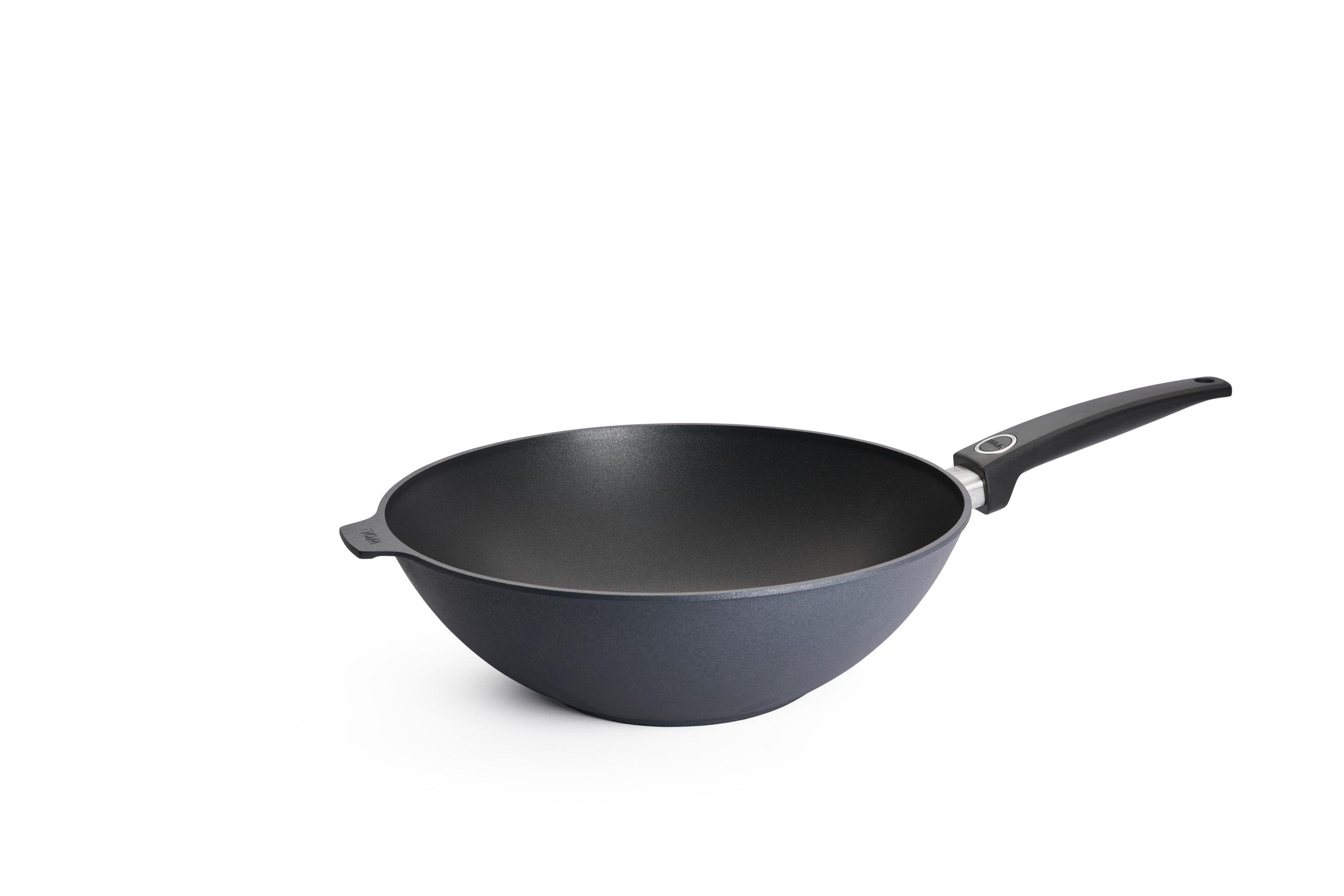 Diamond Lite Guss-Wok- und Rührpfanne Diamond Lite Guss-Wok- und Rührpfanne | Stiel - Fest | Alle Herdarten inkl. Induktion | 32cm