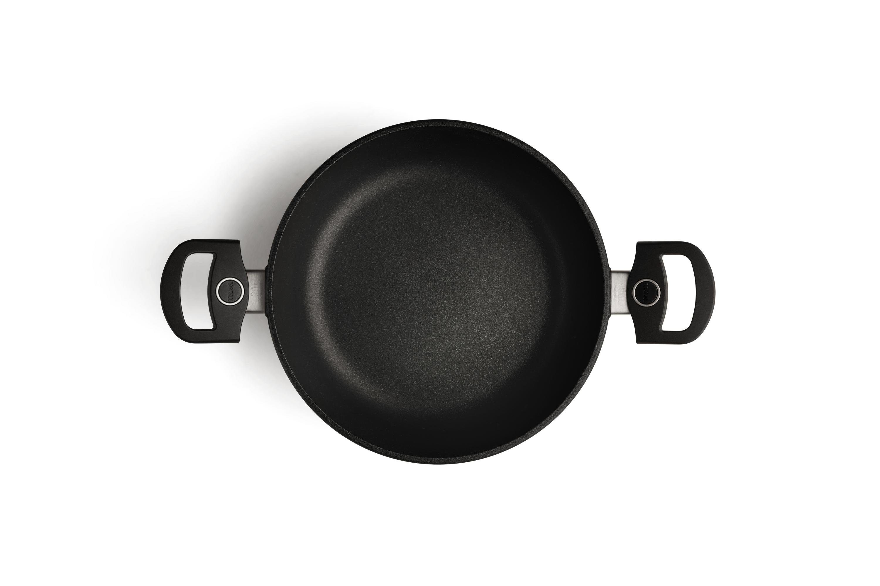 Titan Best Guss-Kasserolle Draufsicht | 24cm | Ceran, Gas, Elektro, Halogen