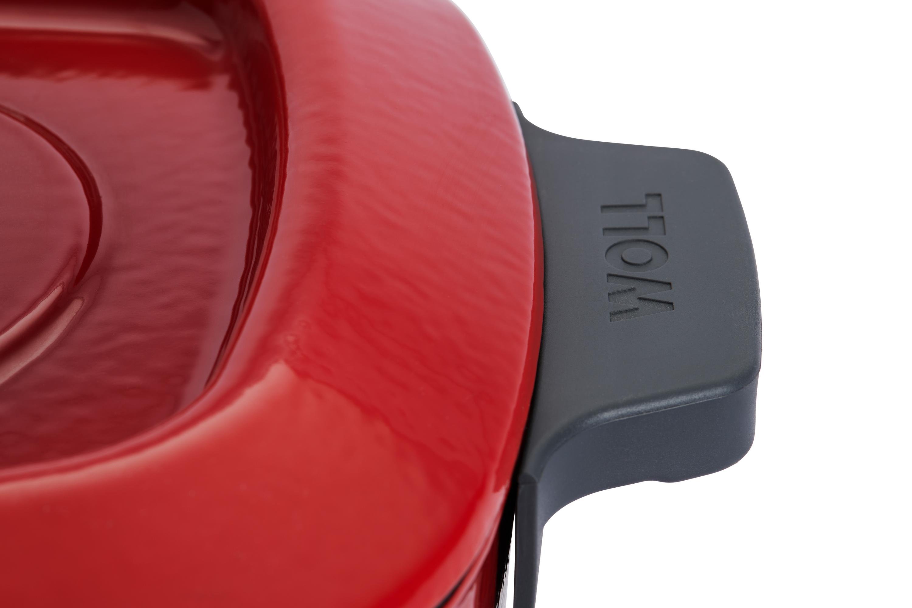 Iron Guss-Kasserolle, 24 x 24 cm, und 2 Guss-Mini-Kasserollen Detailansicht