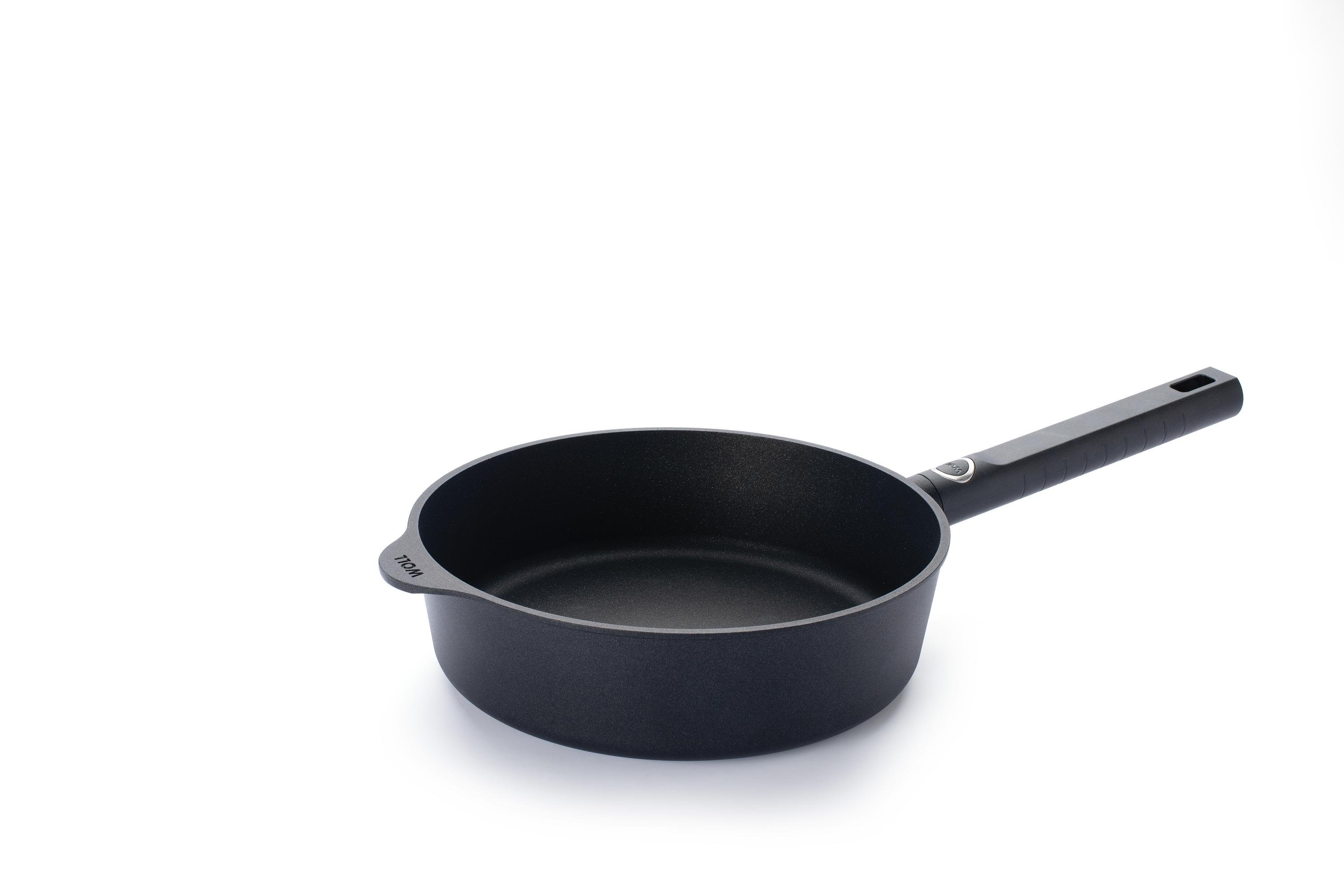 Eco Logic QXR Guss-Hochrandpfanne Logic XR Guss-Hochrandpfanne | Stiel - Fest | Alle Herdarten inkl. Induktion | 24cm