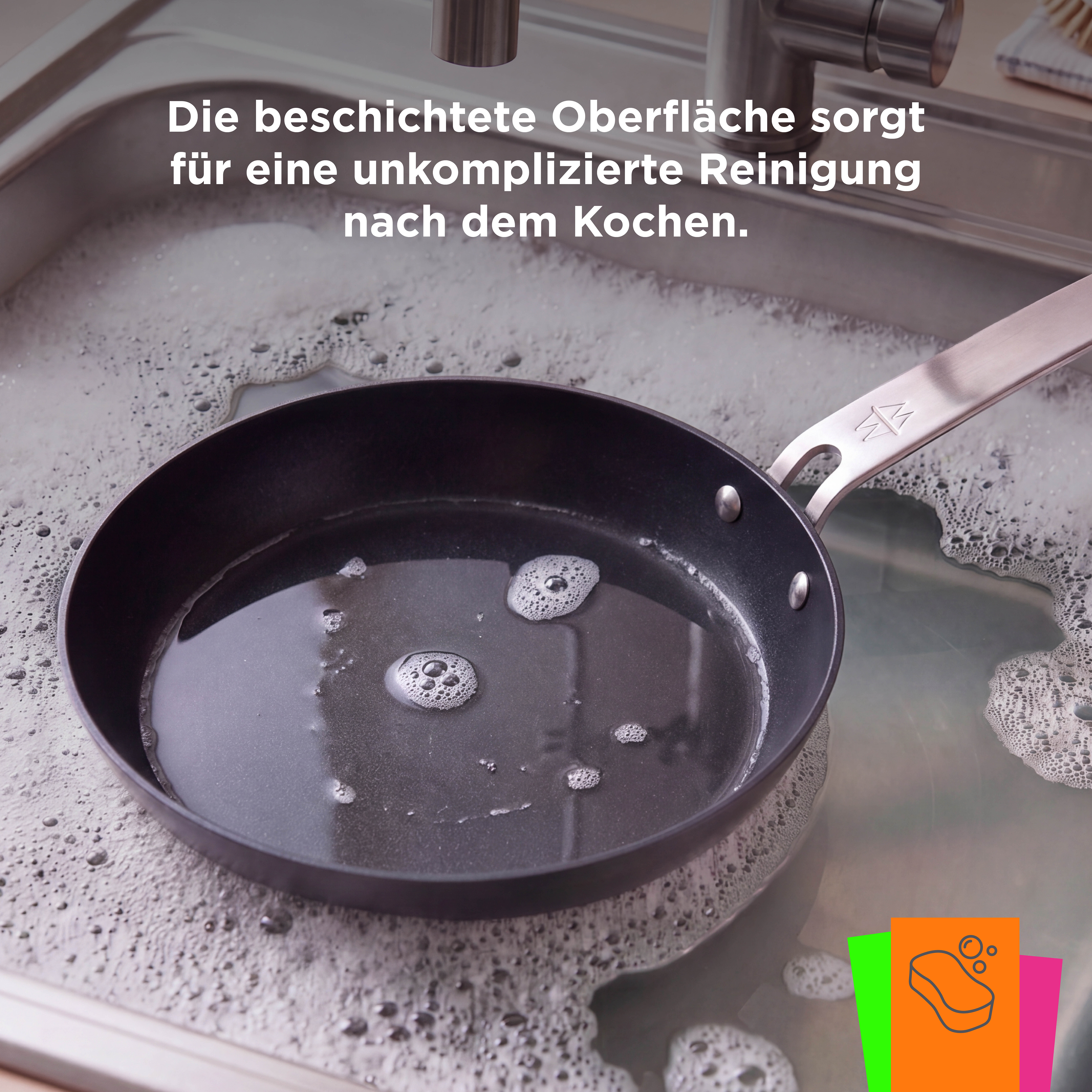 MÄLZERxWOLL Guss-Flachpfanne