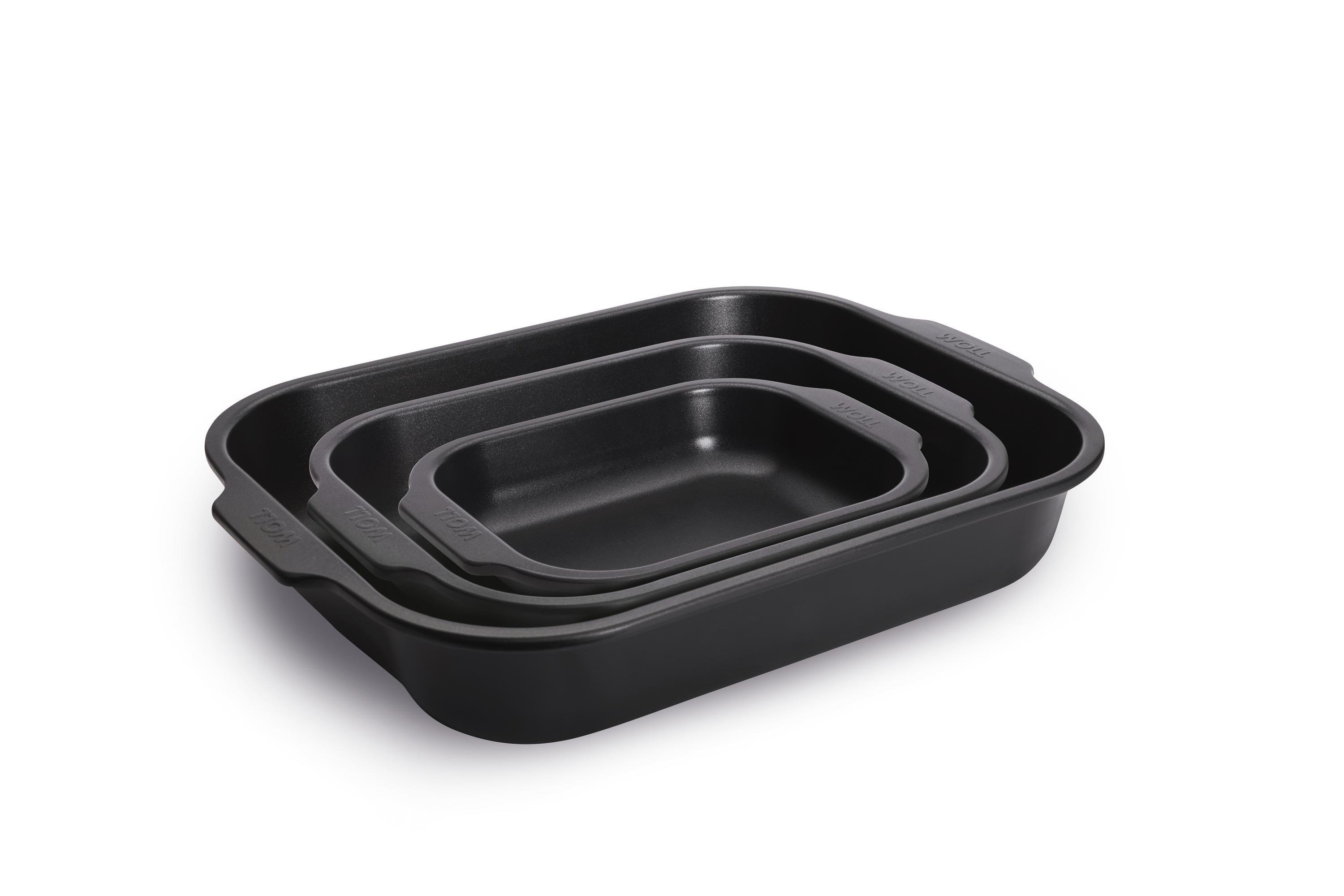 Roast it! Bratreinen-Set, 3-tlg., 38 x 30 + 30 x 24 + 23 x 18 cm Roast it! Bratreinen-Set, 3-tlg., 38 x 30 + 30 x 24 + 23 x 18 cm