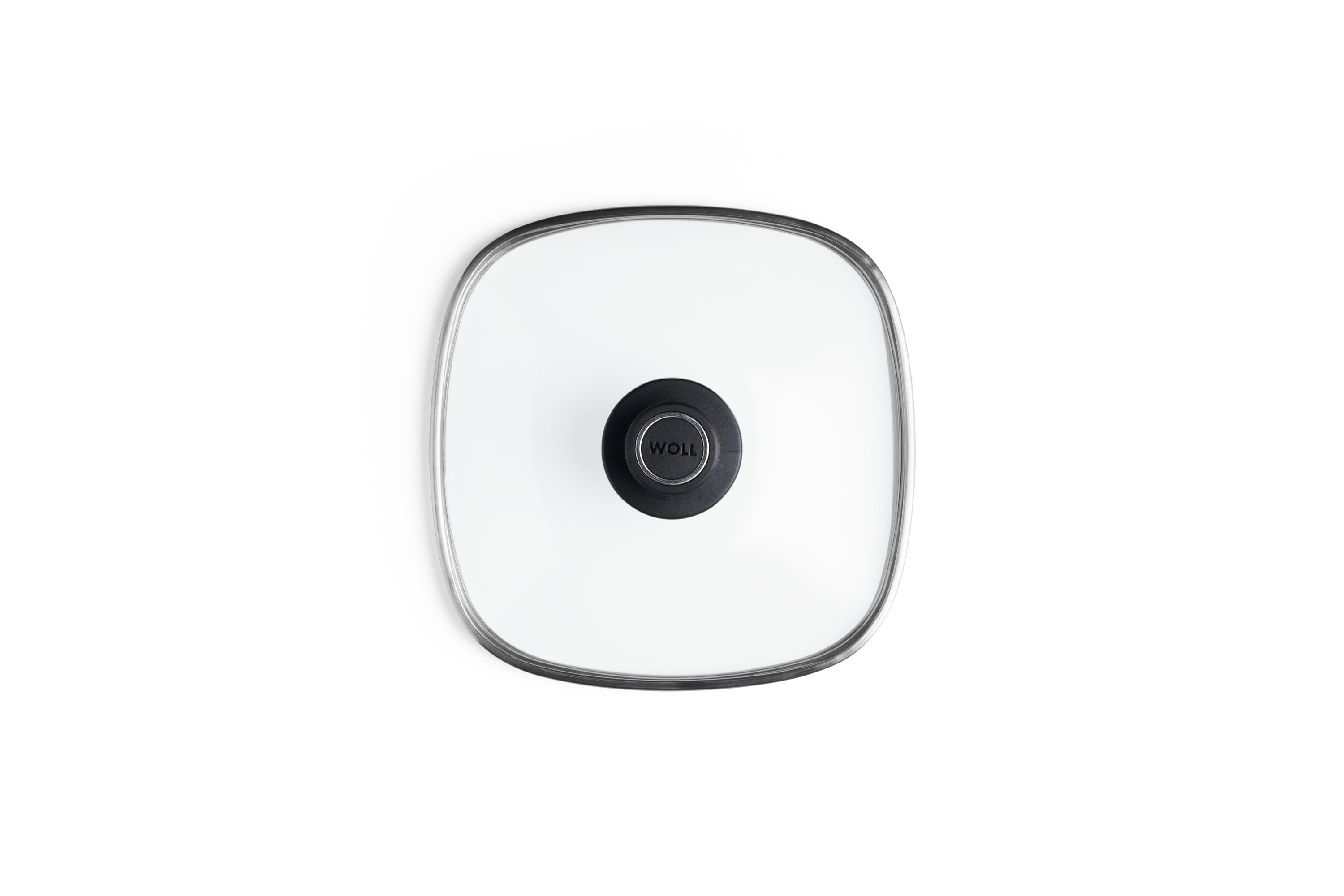 Titan Best Sicherheitsglasdeckel, viereckig Draufsicht | 24x24cm