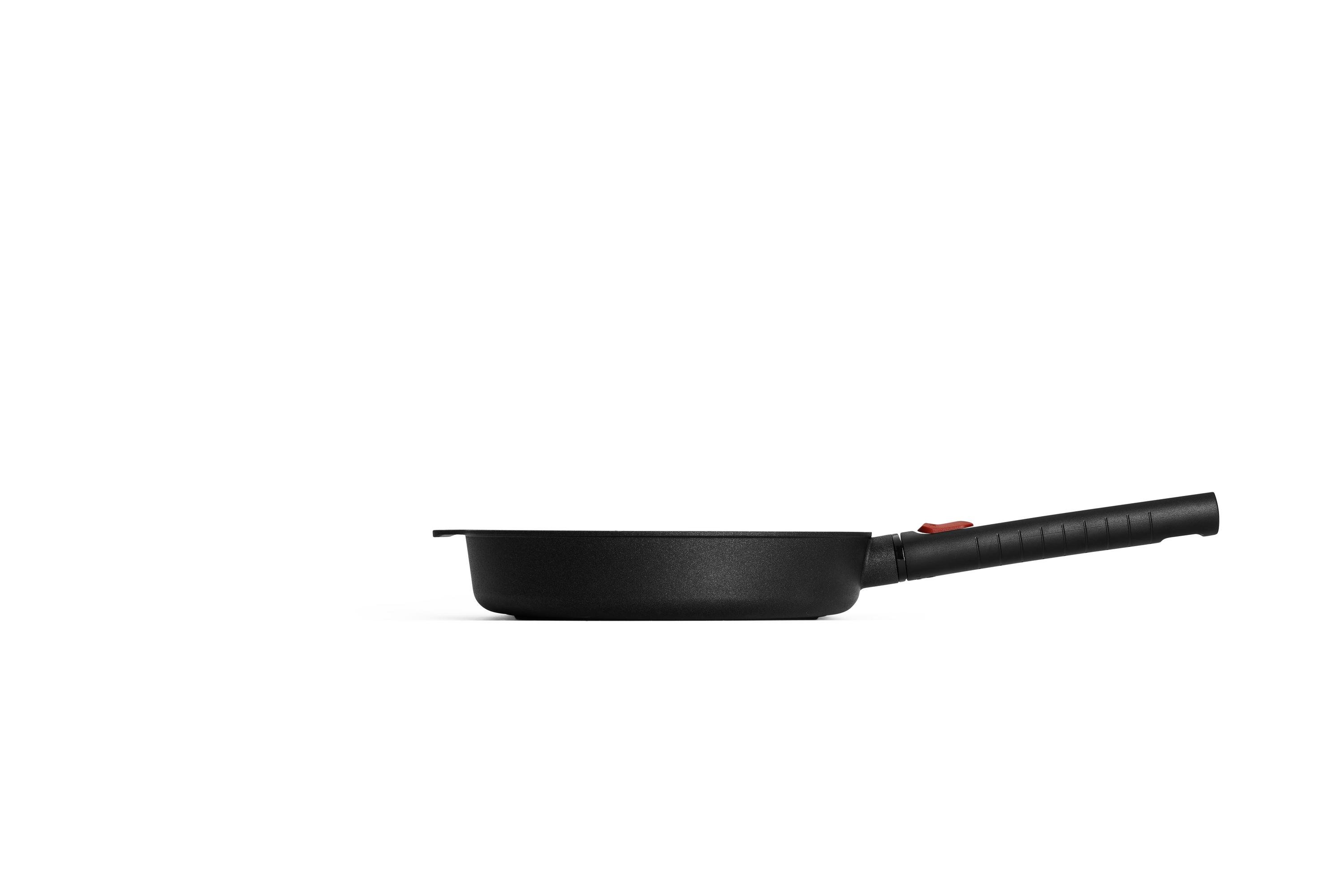 1524LCI_Profile Eco Logic QXR Pfannen-Set, 2-tlg., Ø 24 cm Seitenansicht | Stiel - Abnehmbar