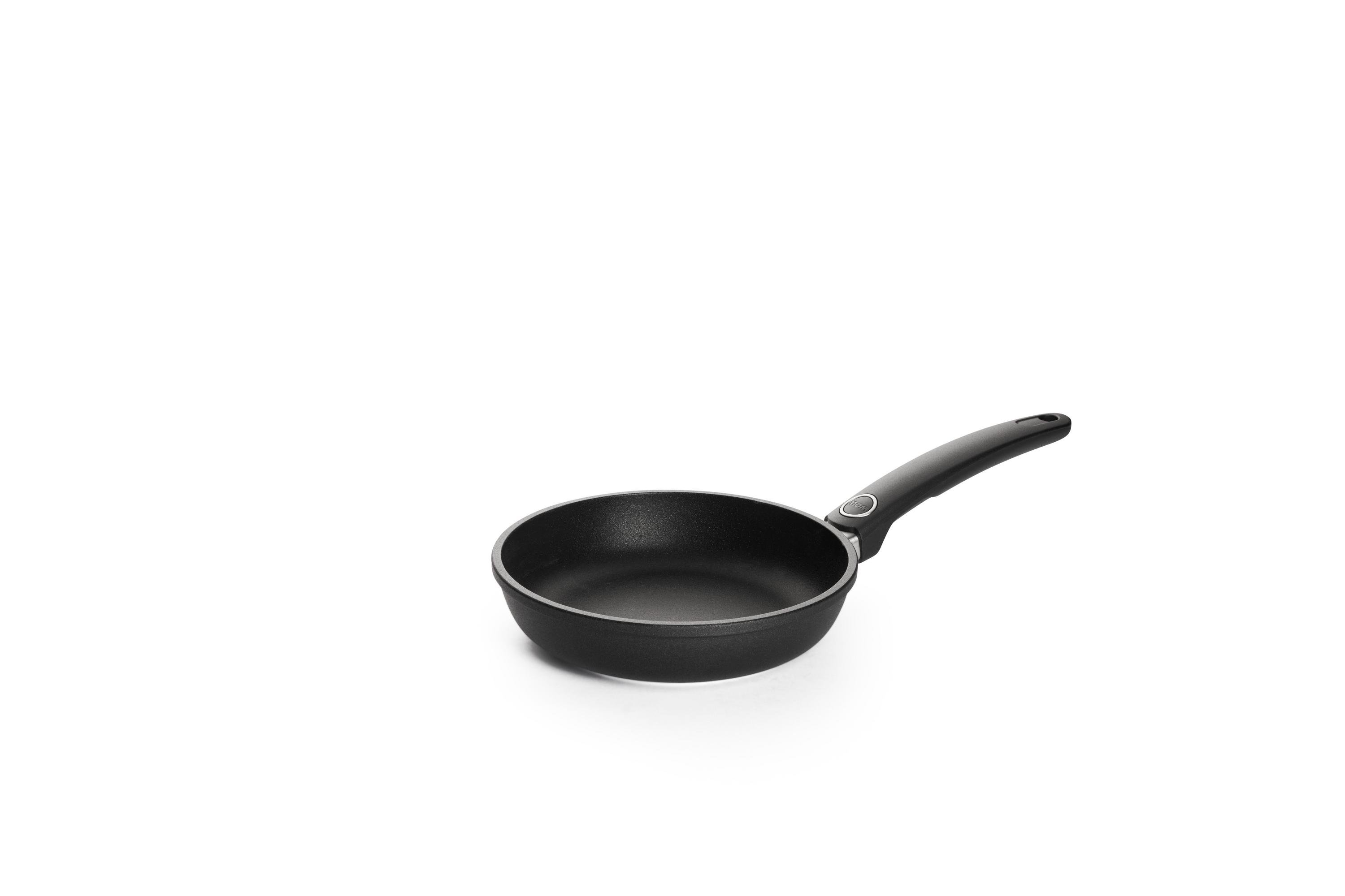 Titan Best Gusspfanne | Stiel - Fest | 20cm | Ceran, Gas, Elektro, Halogen