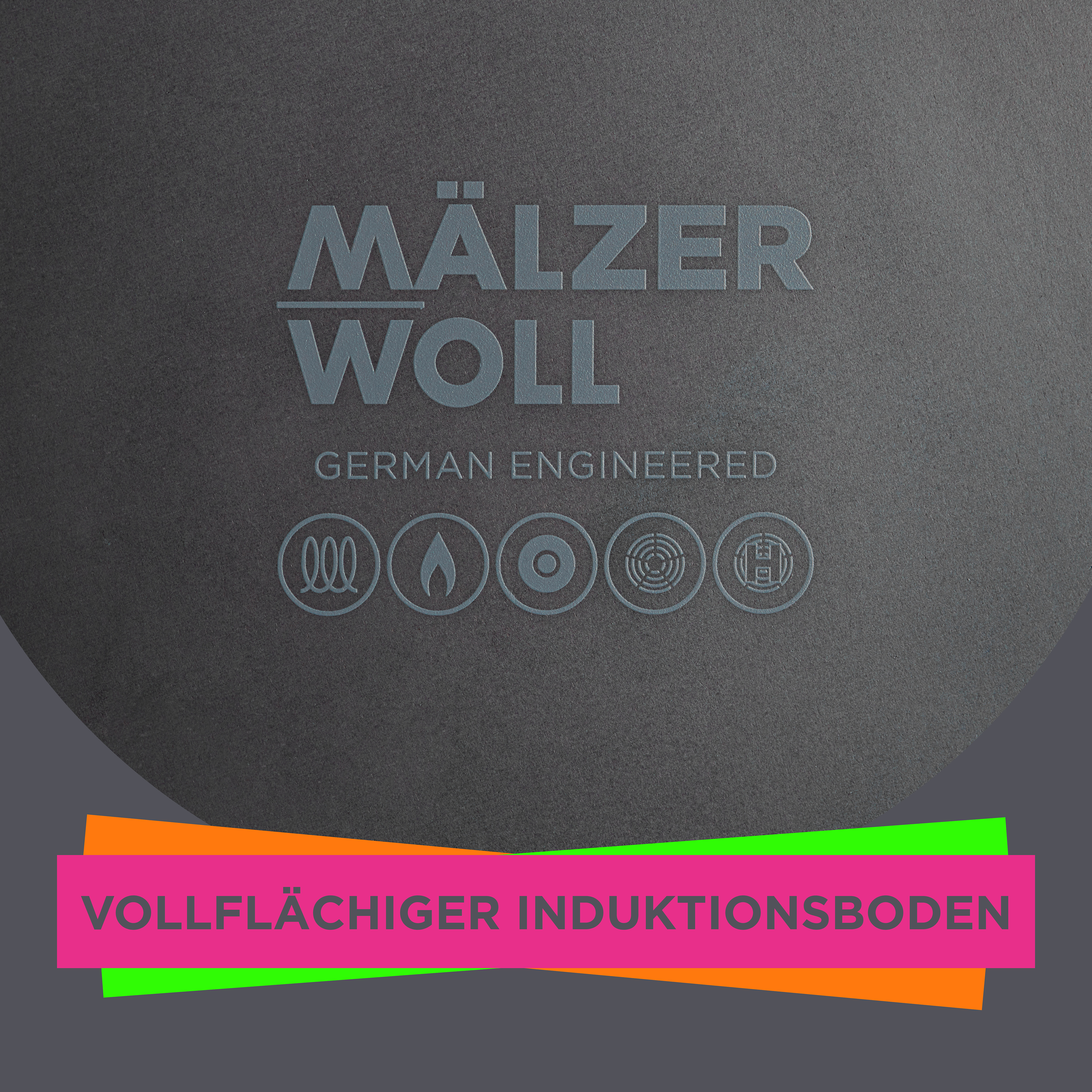 MÄLZERxWOLL Carbonstahl-Pfanne