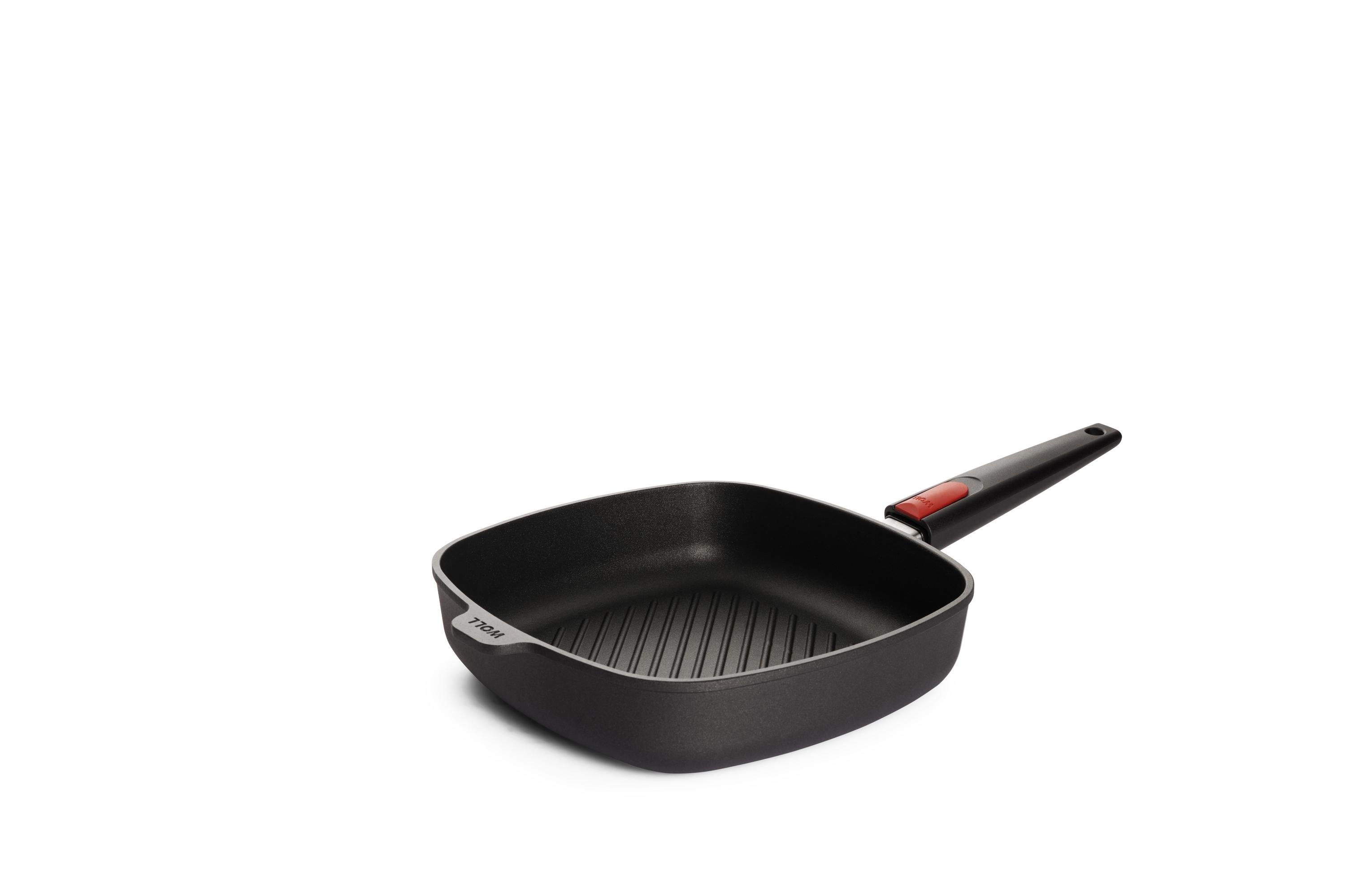 Nowo Titanium Guss-Steakpfanne, viereckig