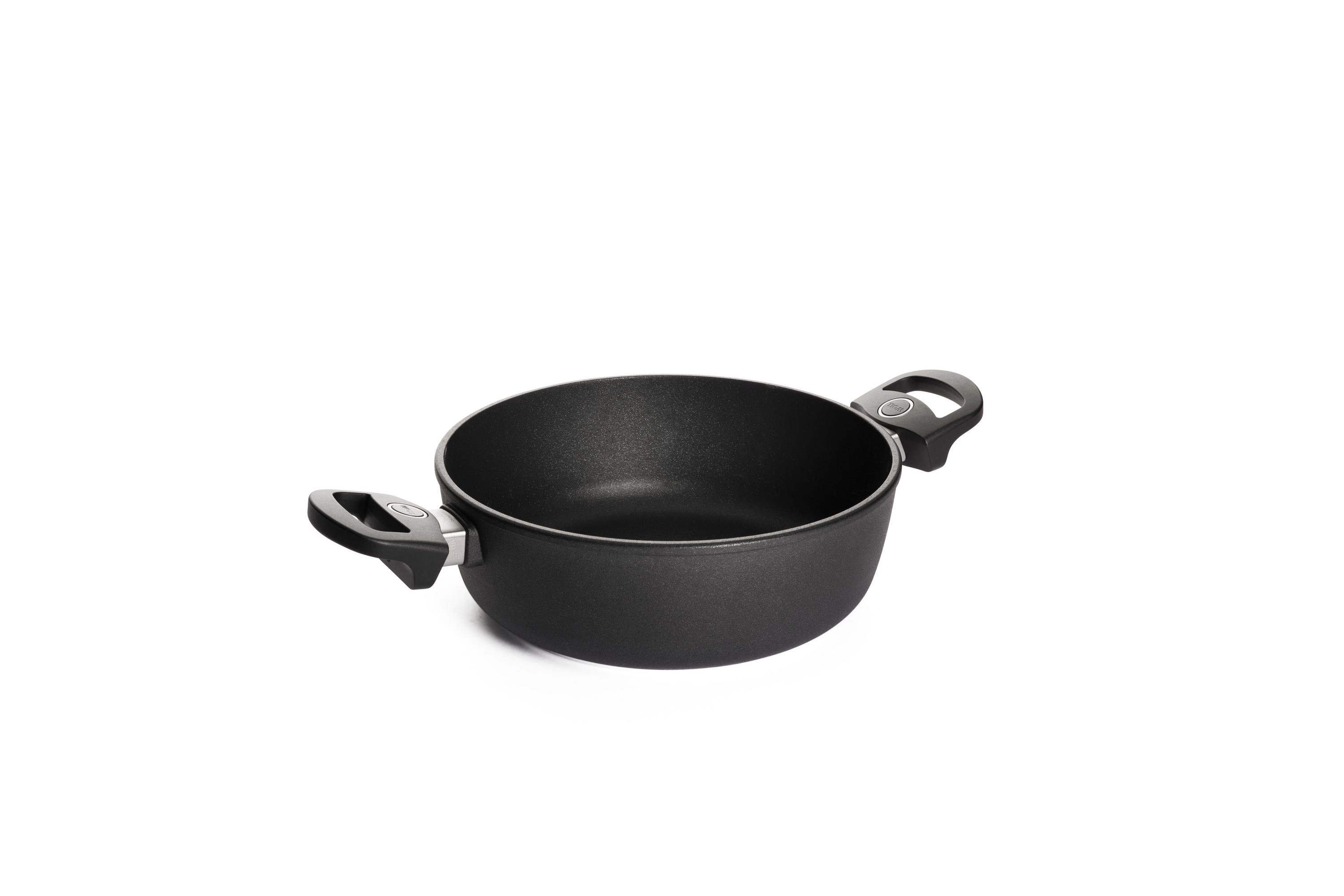 Titan Best Guss-Kasserolle | 24cm | Ceran, Gas, Elektro, Halogen