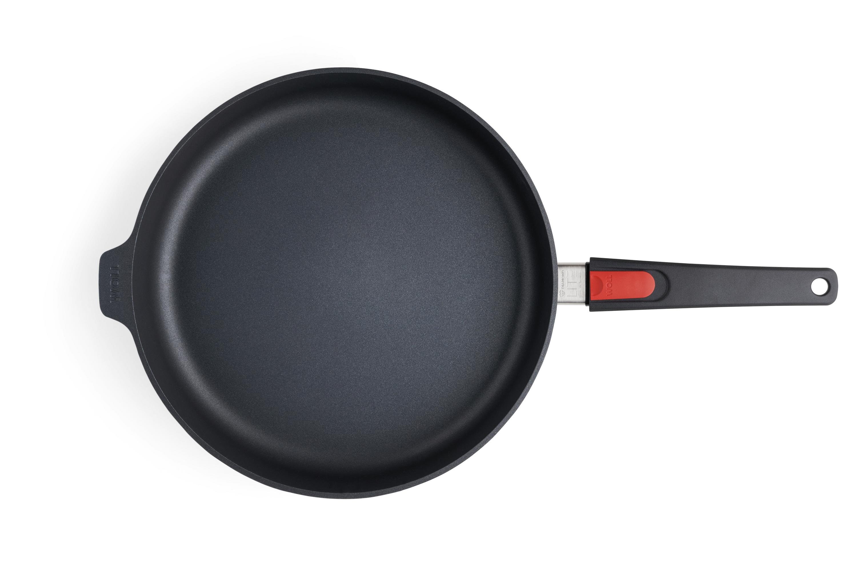 Diamond Lite Guss-Hochrandpfanne Draufsicht | Stiel - Abnehmbar | Ceran, Gas, Elektro, Halogen | 32cm