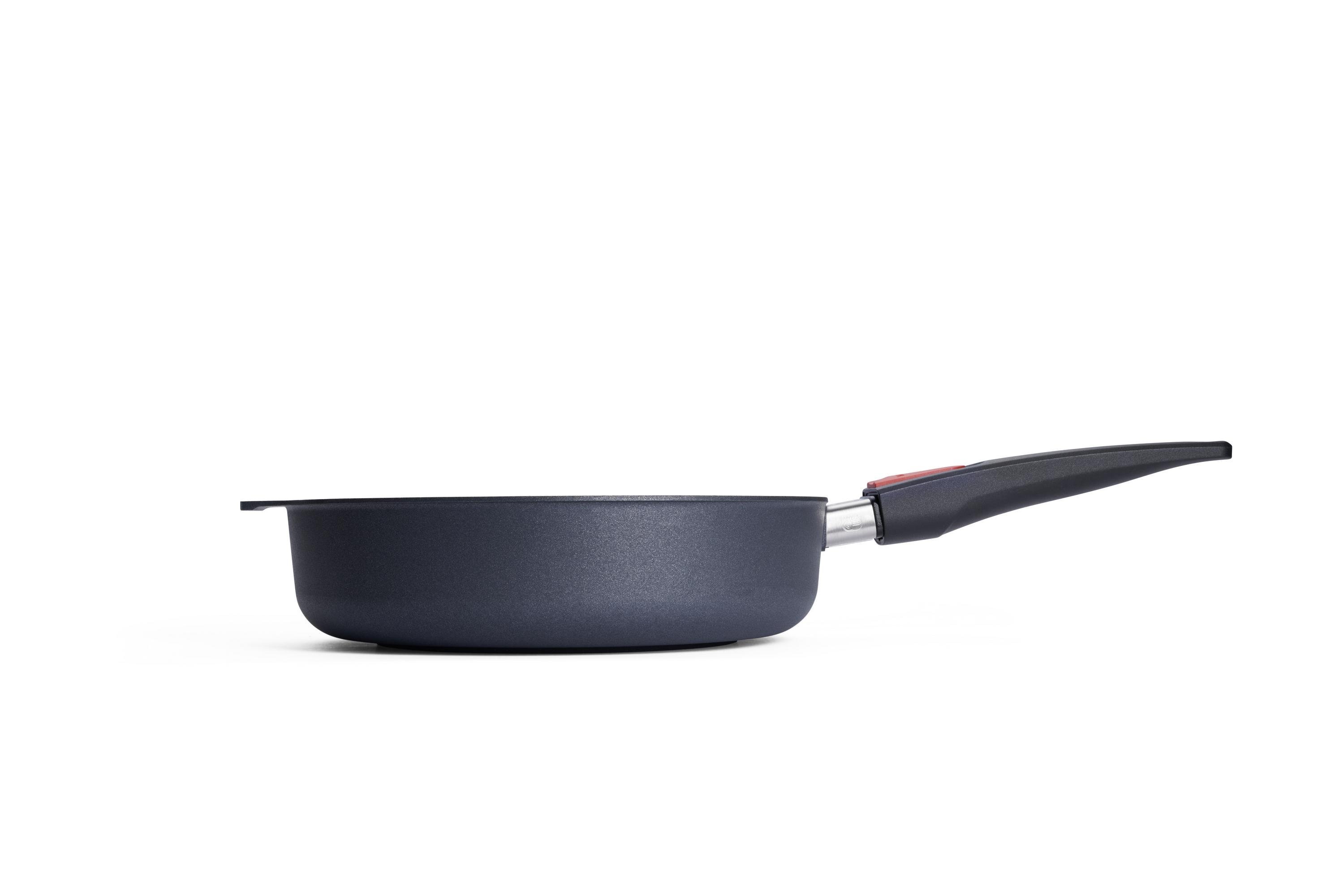 Diamond Lite Guss-Hochrandpfanne Seitenansicht | Stiel - Abnehmbar | Alle Herdarten inkl. Induktion | 26cm