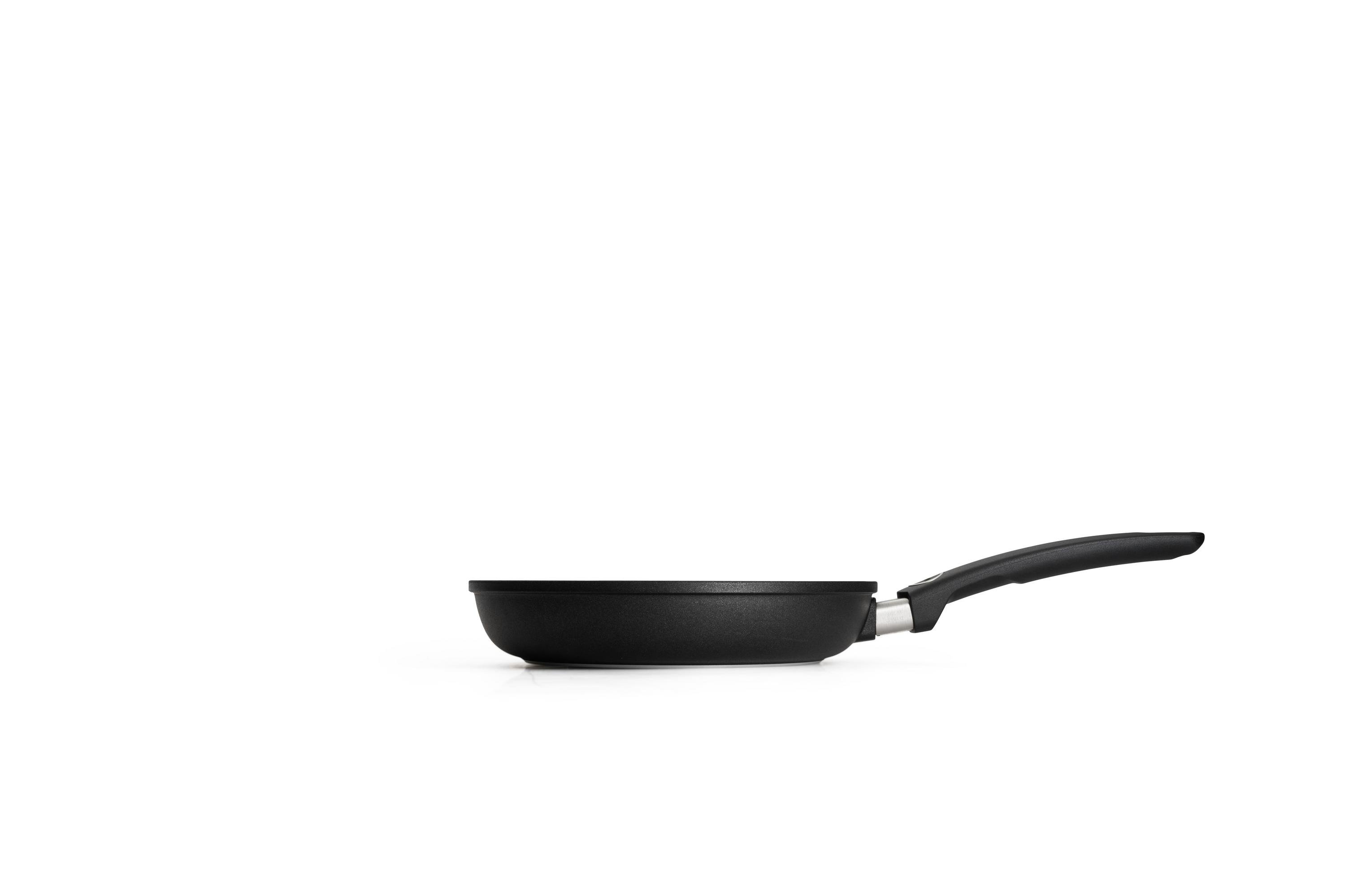 Titan Best Gusspfanne Seitenansicht | Stiel - Fest | 24cm | Ceran, Gas, Elektro, Halogen